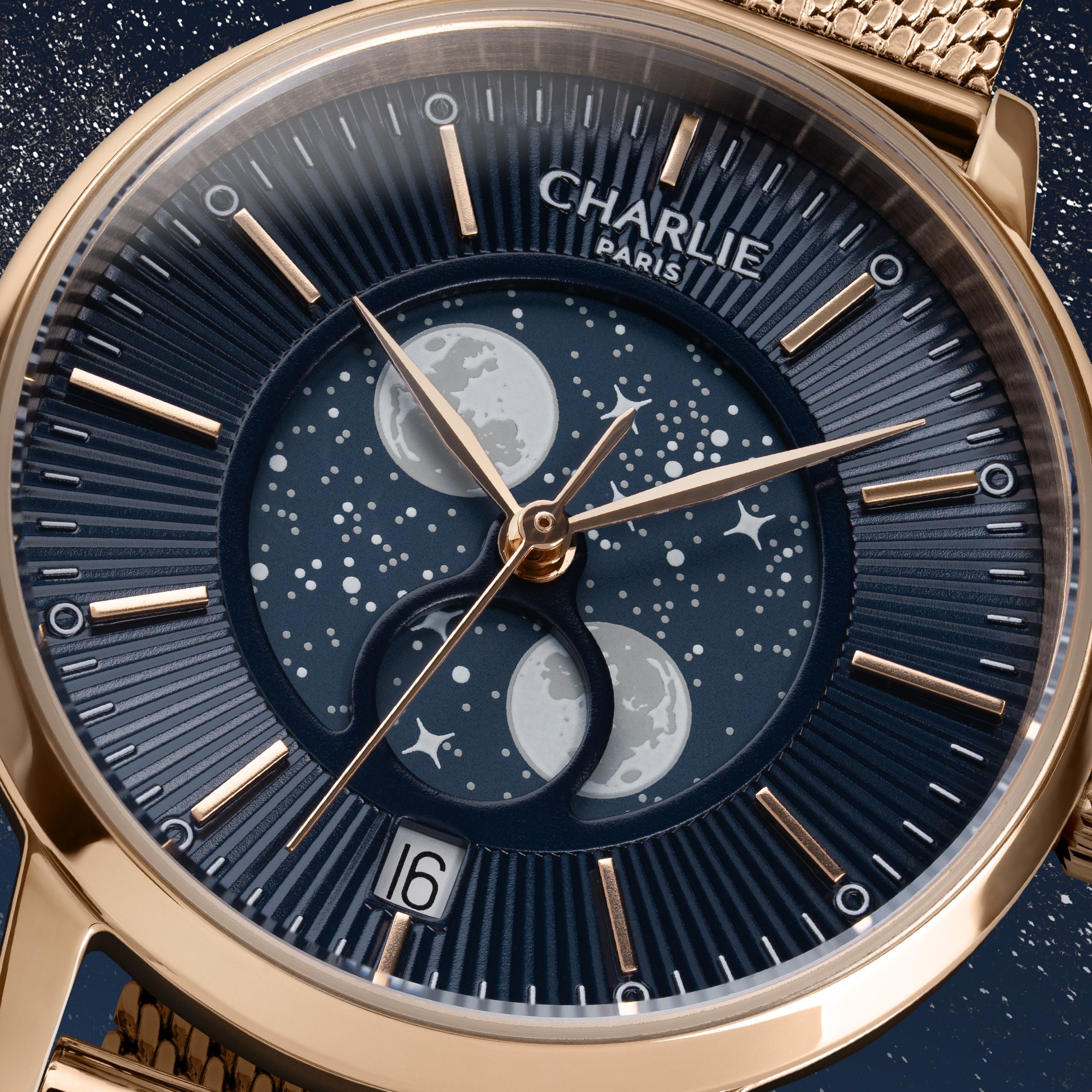 Comprendre et régler votre montre Sully Phase de Lune
