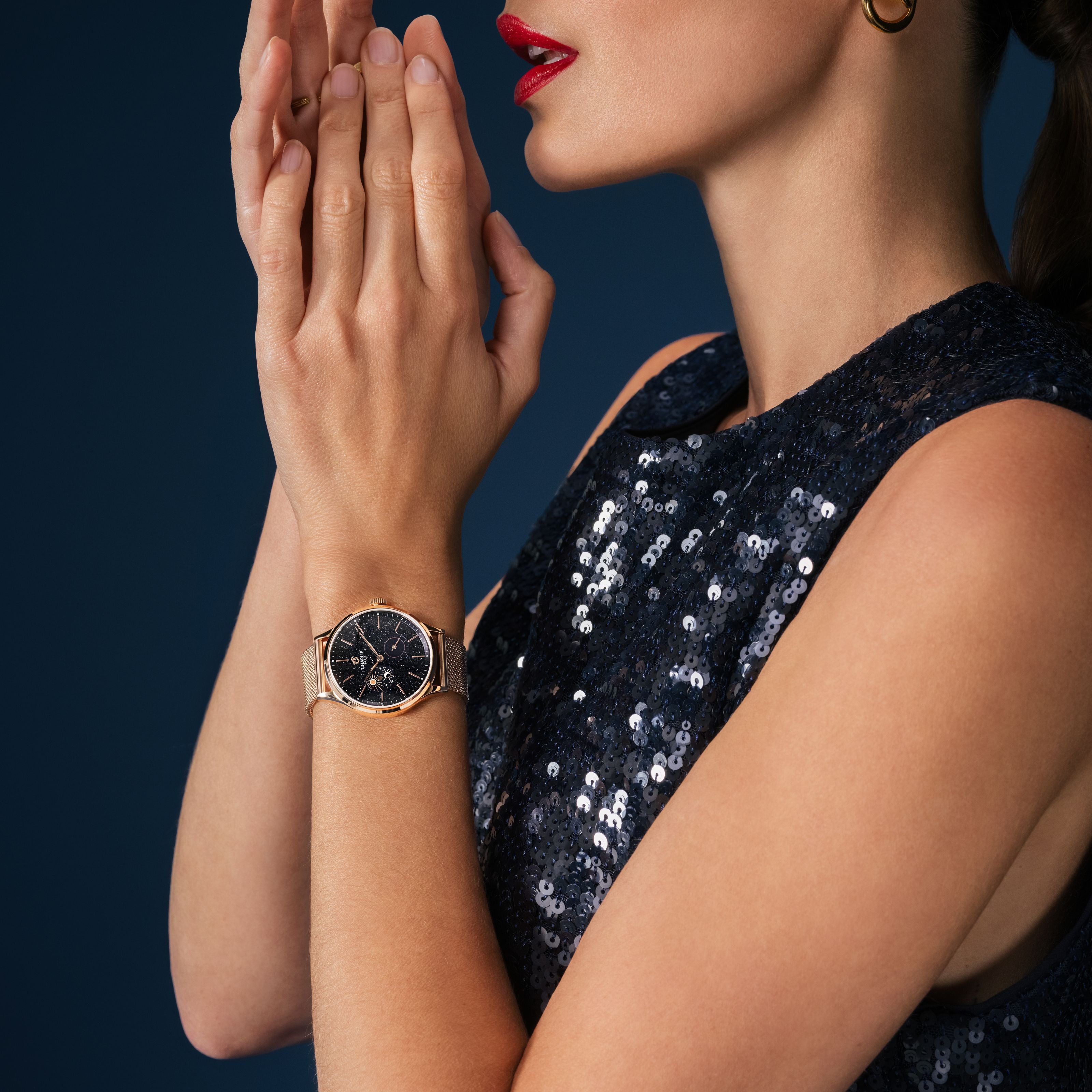 INITIAL 36 - Jour/Nuit - Aventurine Doré Rose