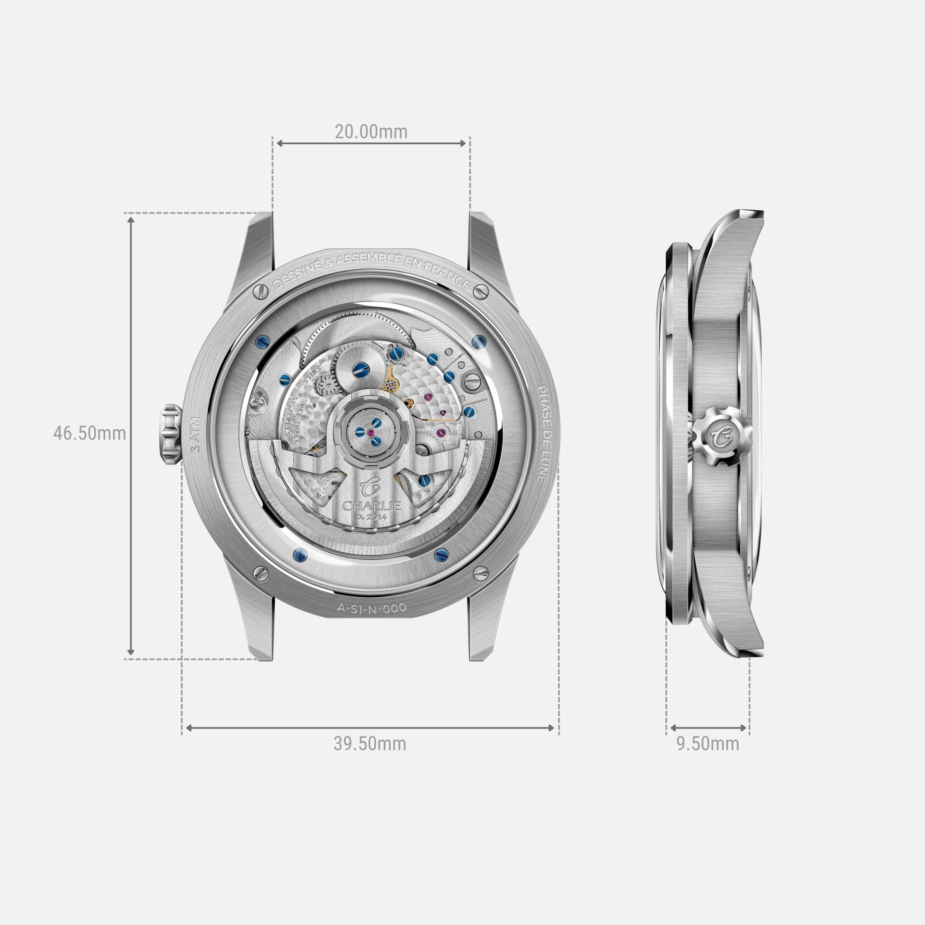 ALLIANCE - Phase de lune - Bleu