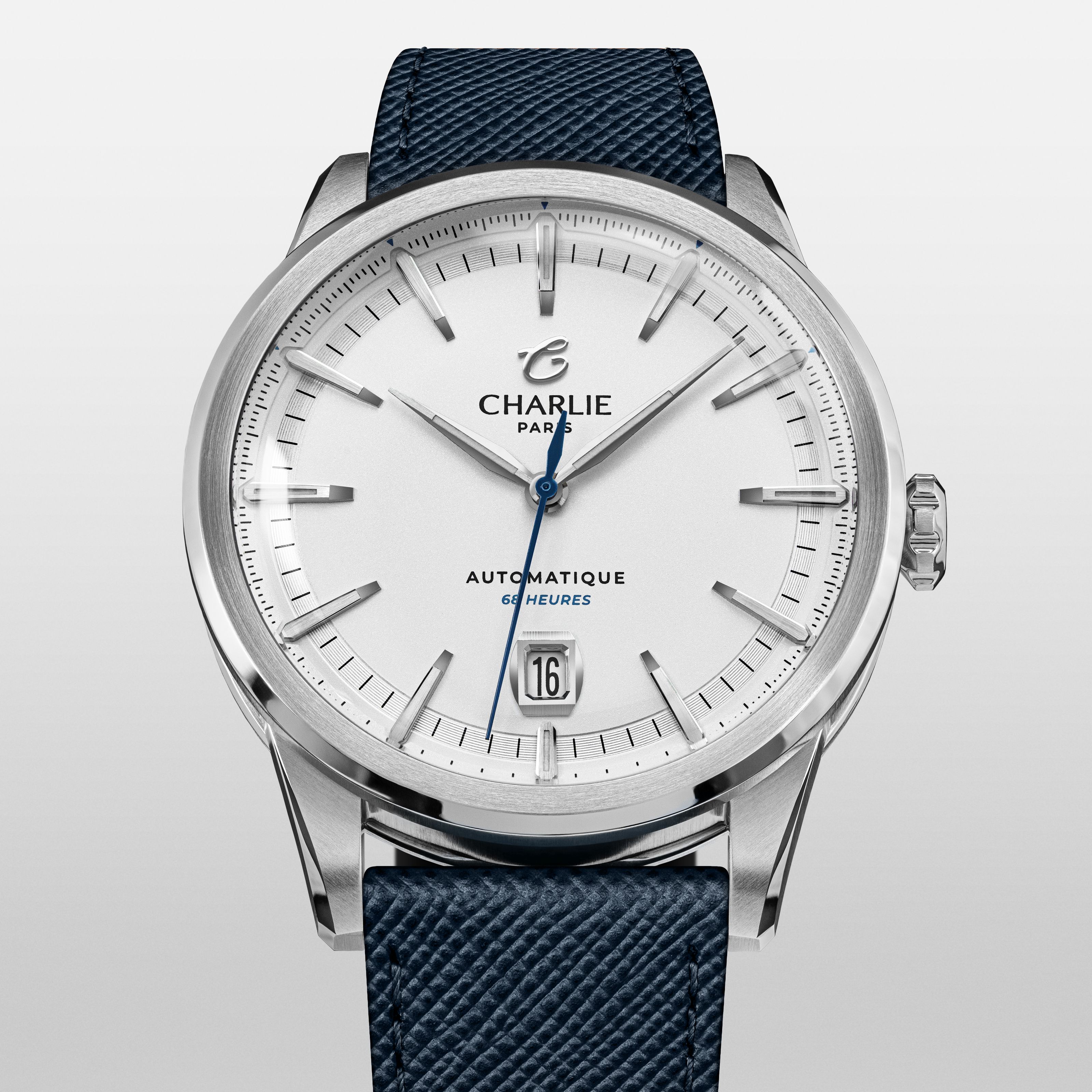 ALLIANCE - Automatique 68H - Blanc Montres CHARLIE