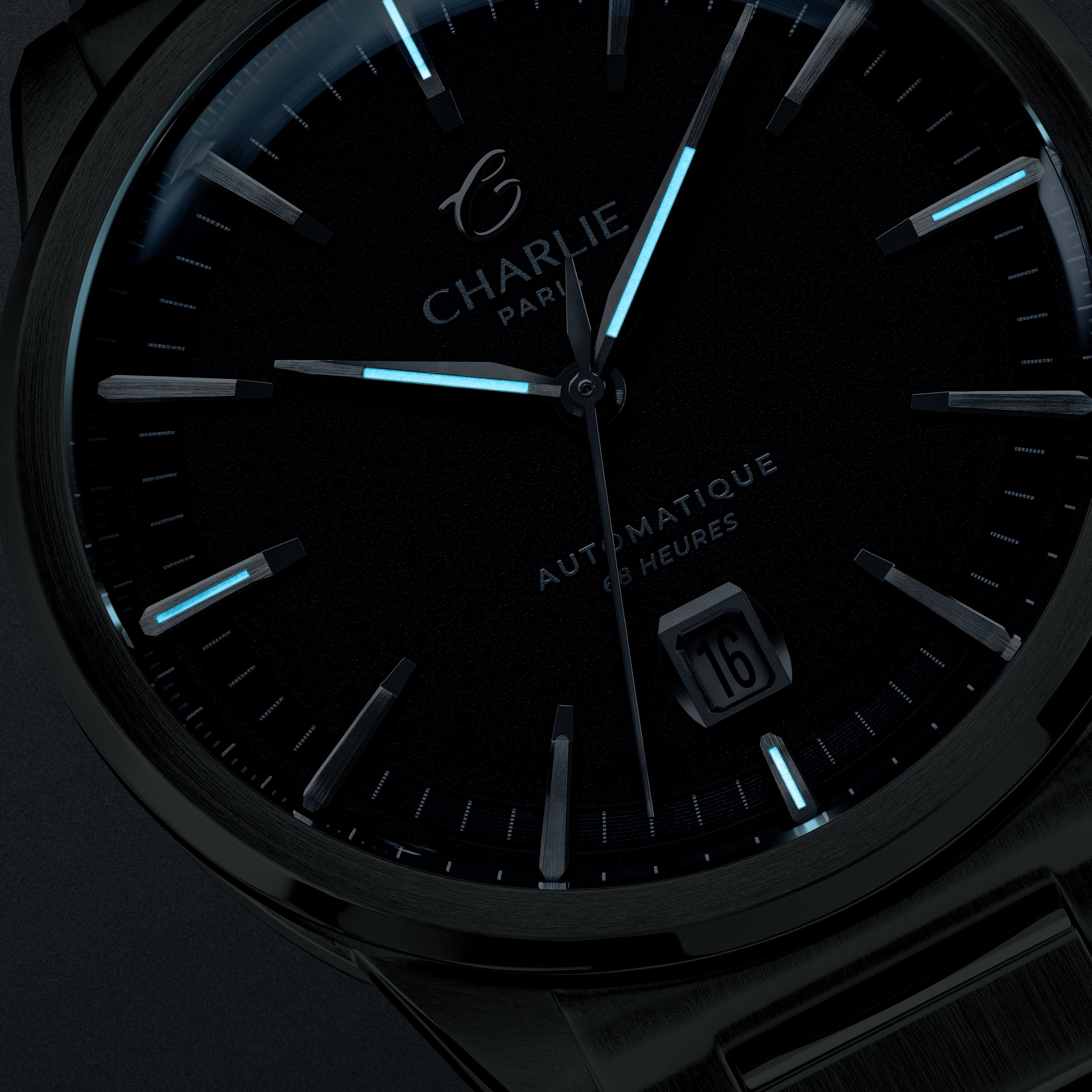 ALLIANCE - Automatique 68H - Sauge Montres CHARLIE