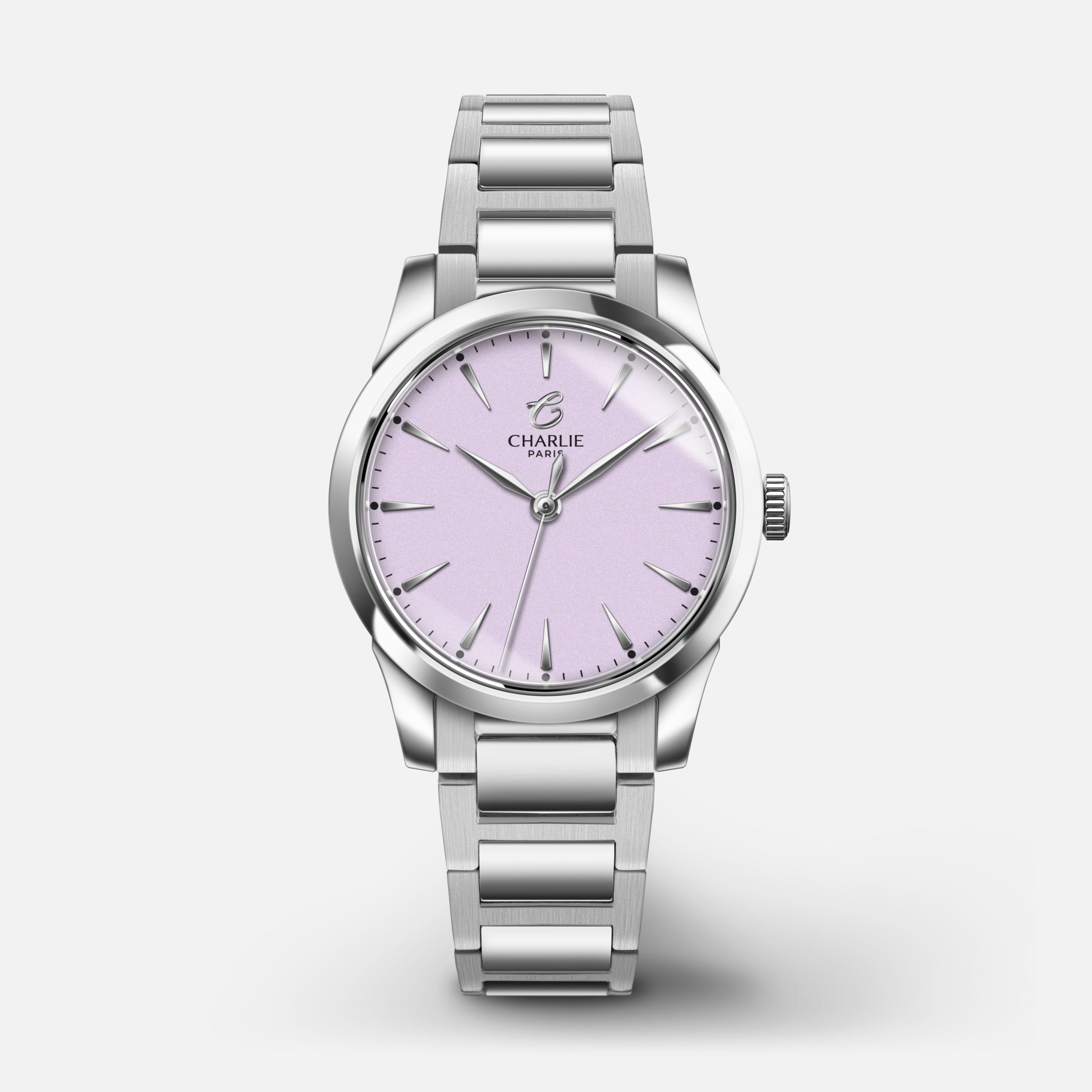 AURORE - Quartz - Mauve Montres CHARLIE