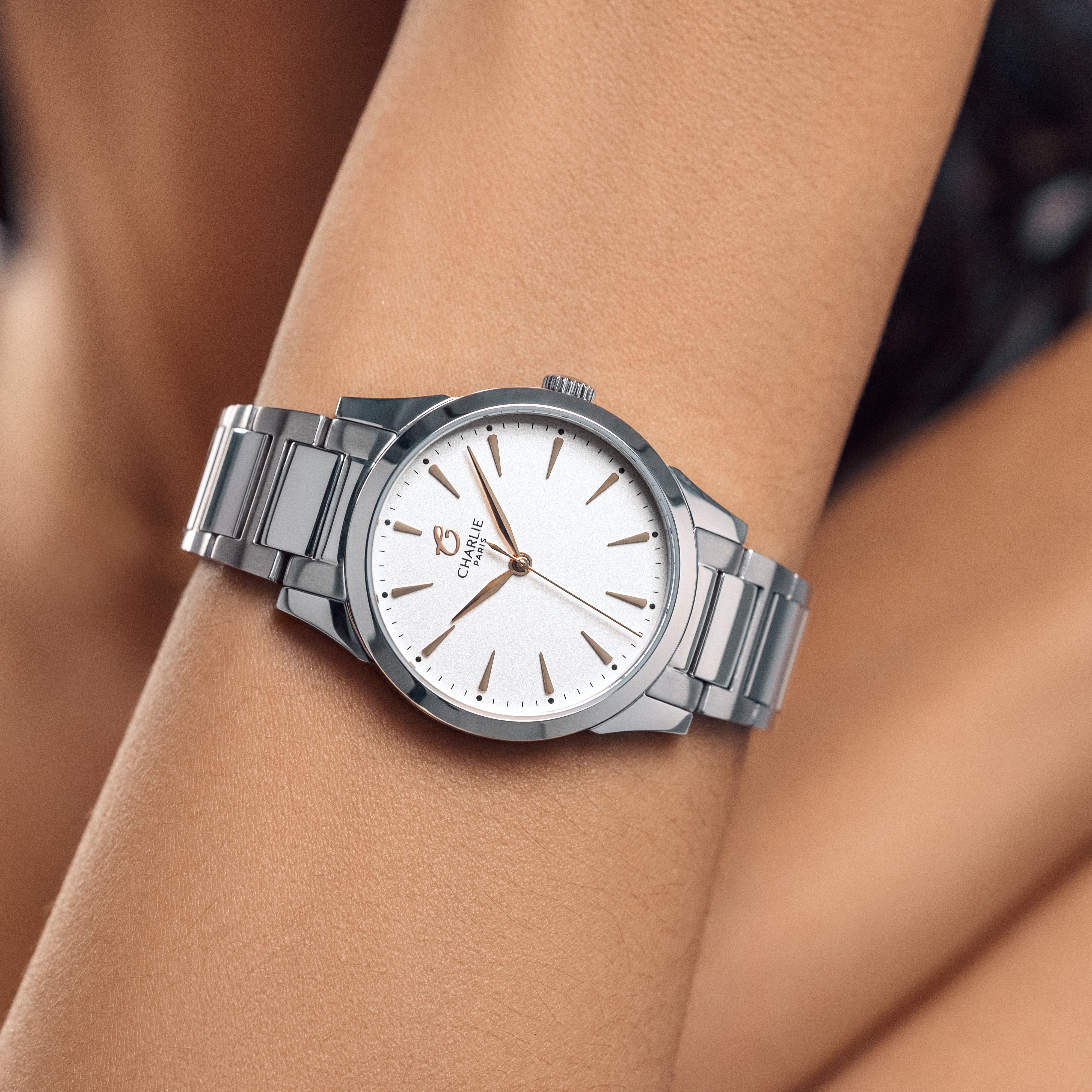 AURORE - Quartz - Blanc Montres CHARLIE