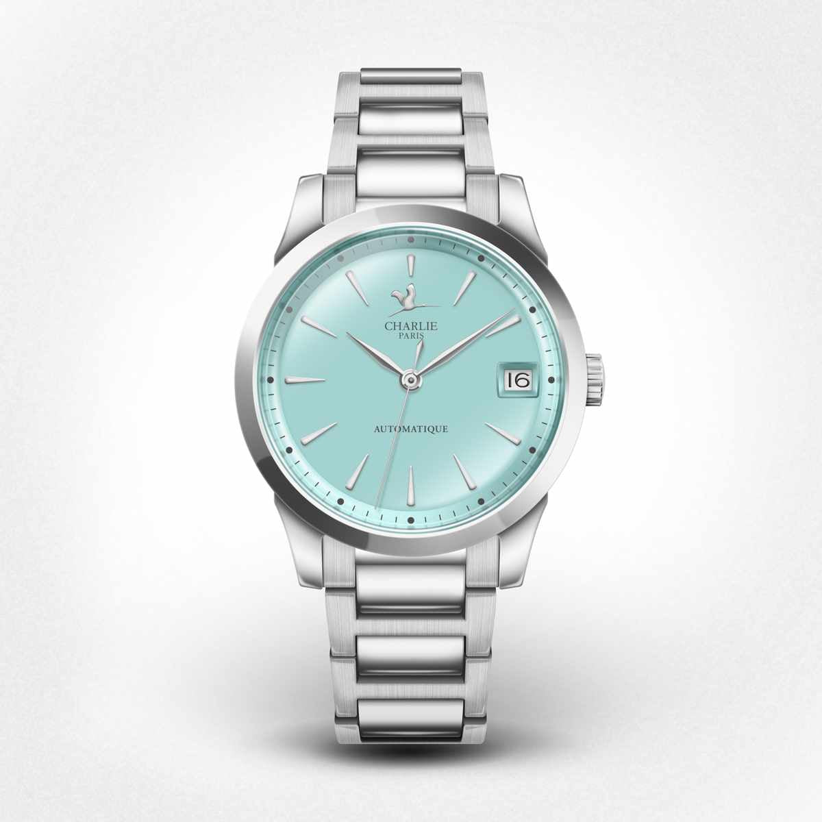Aurore - Automatique Date - Turquoise