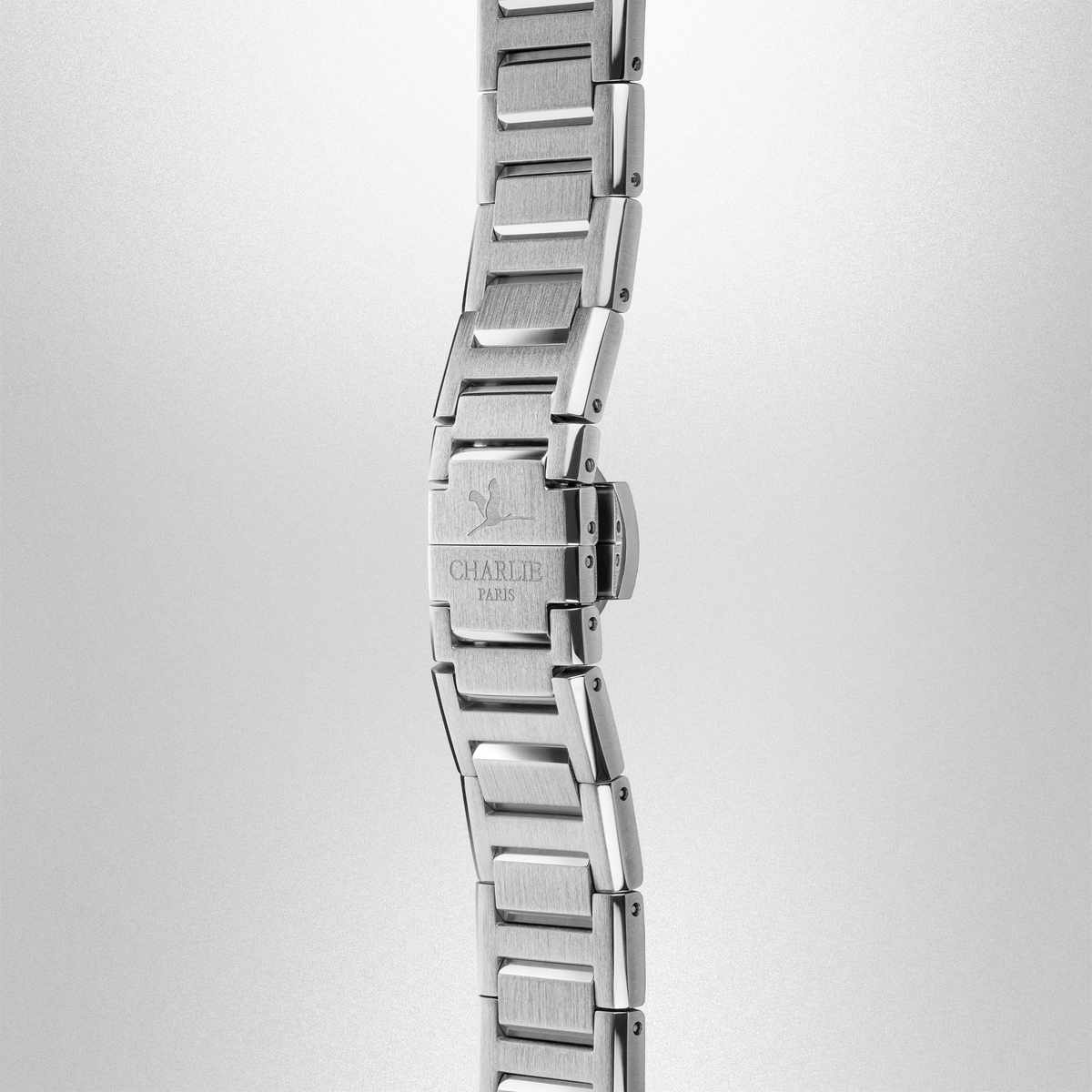 Bracelet acier ALLIANCE 20mm Bracelets de montres CHARLIE 14.5cm Alliance - Phase de lune