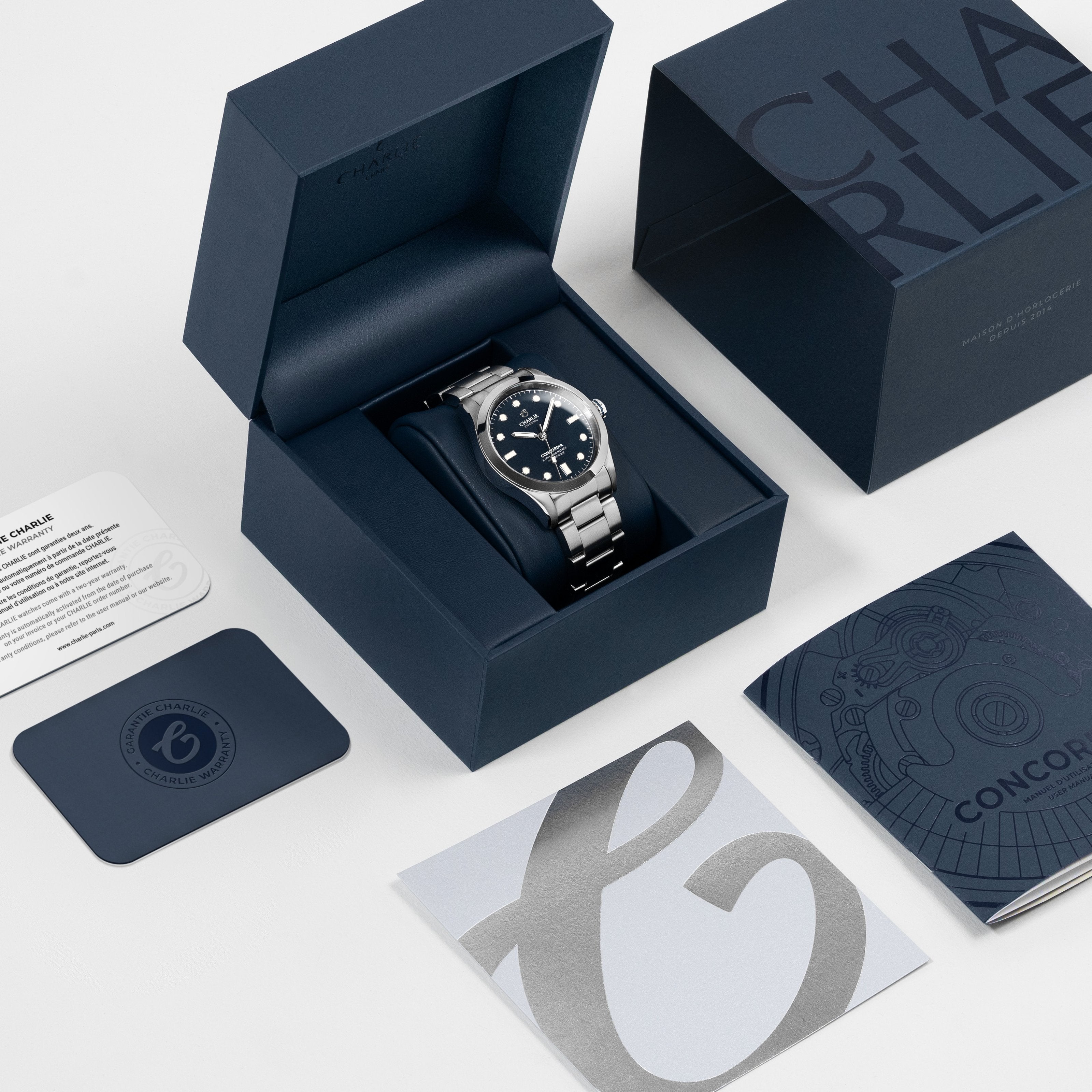 CONCORDIA - Quartz - Nazaré Montres CHARLIE