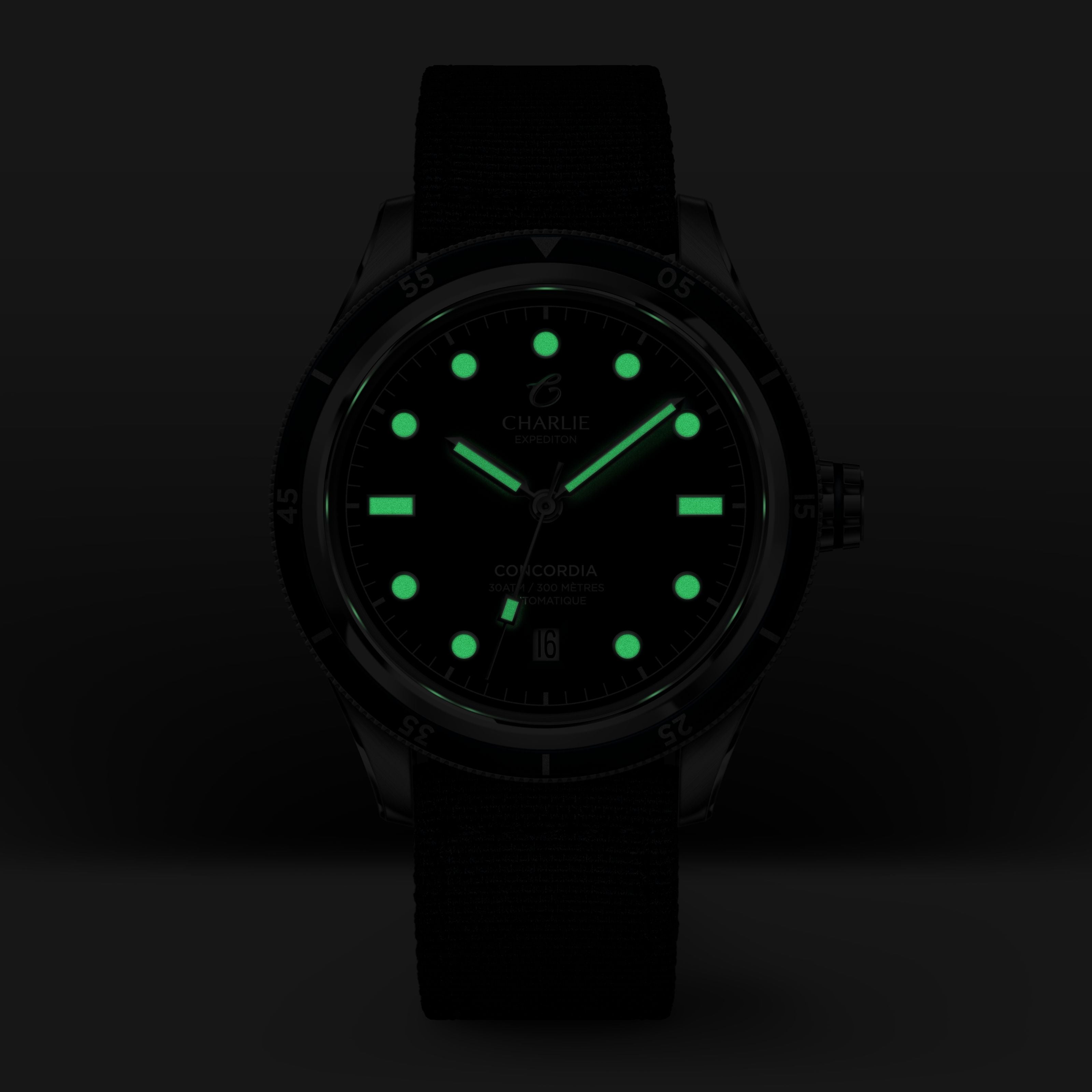 CONCORDIA - Automatique - Noir Montres CHARLIE