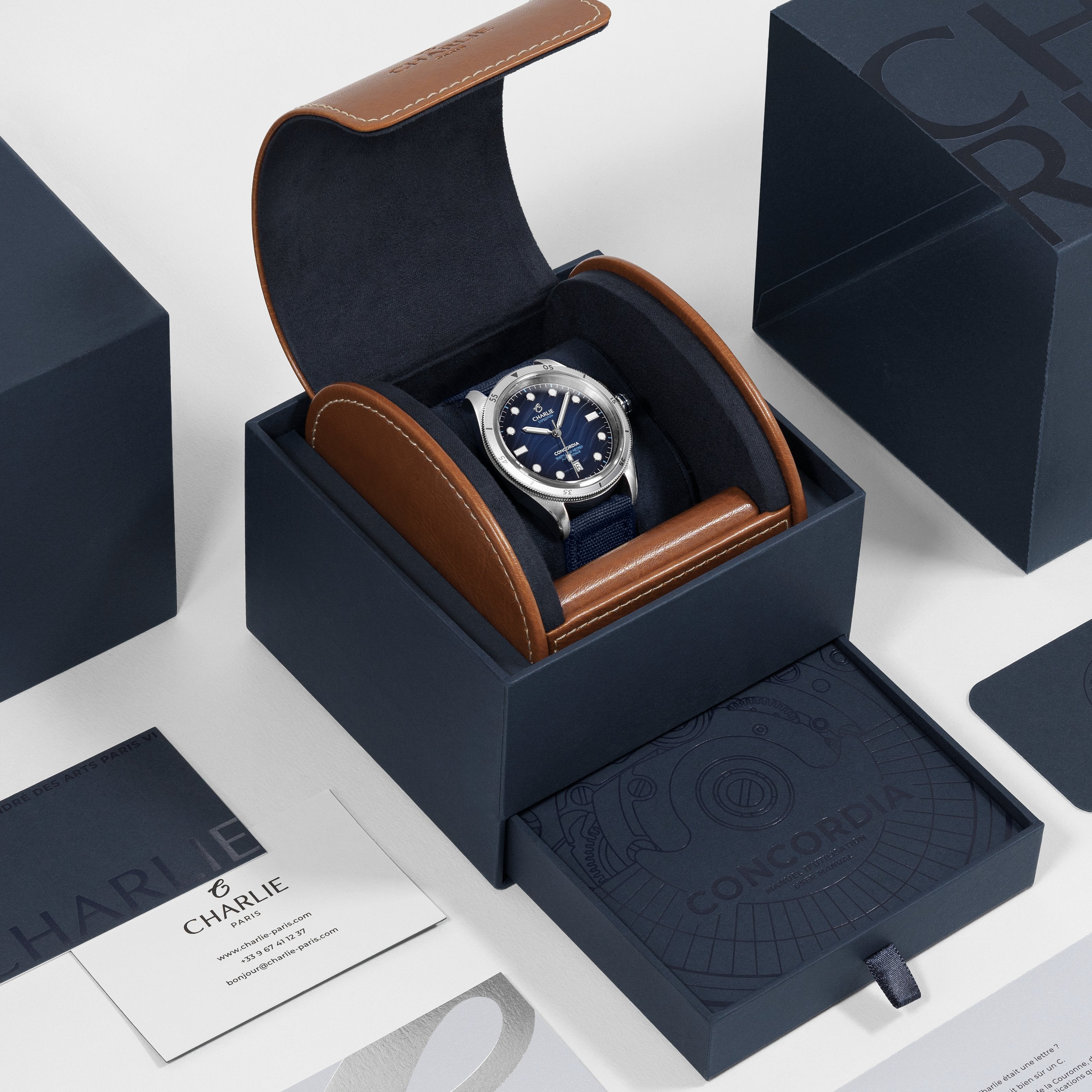 CONCORDIA - Automatique - Nazaré Montres CHARLIE