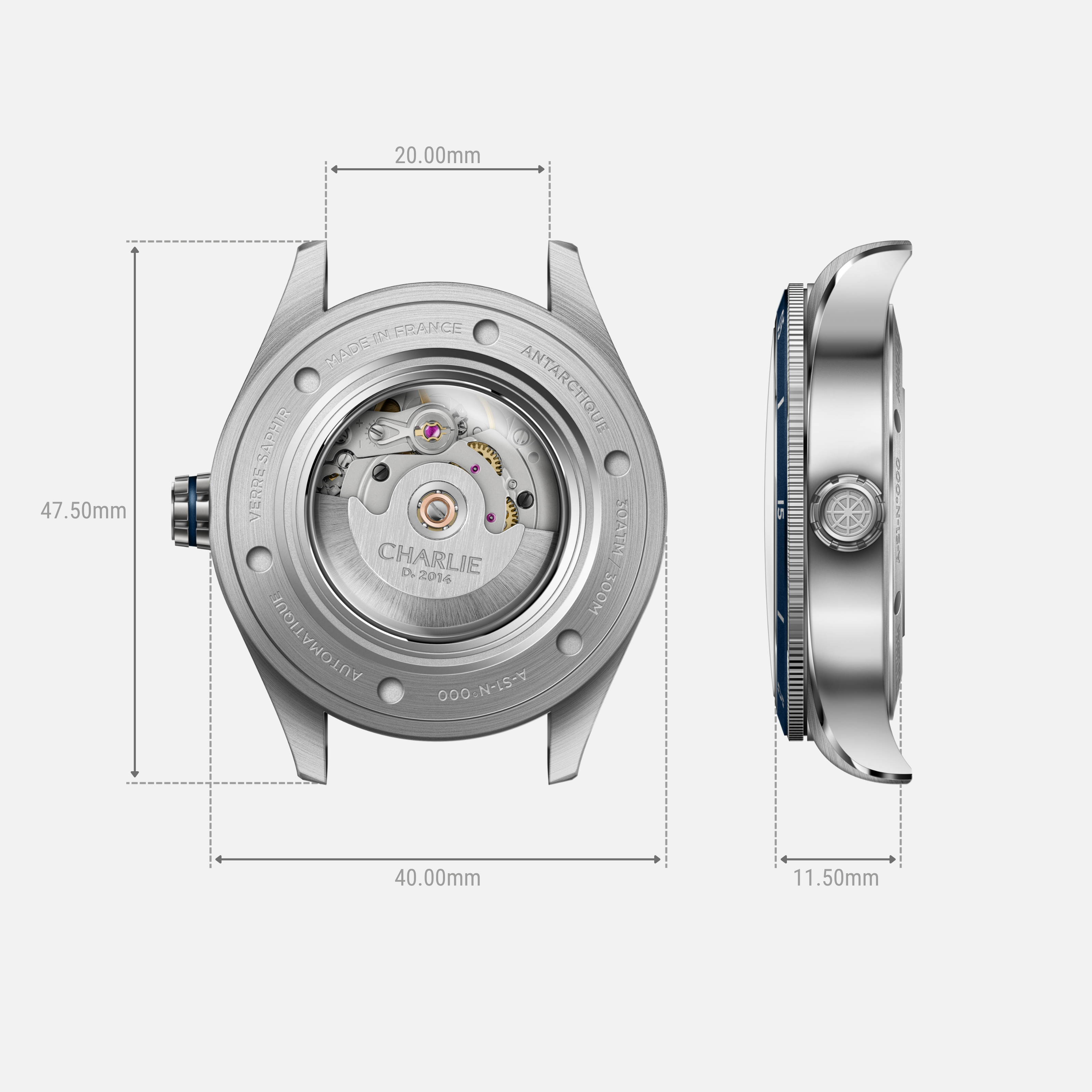 Concordia - Automatic - Antarctic Blue