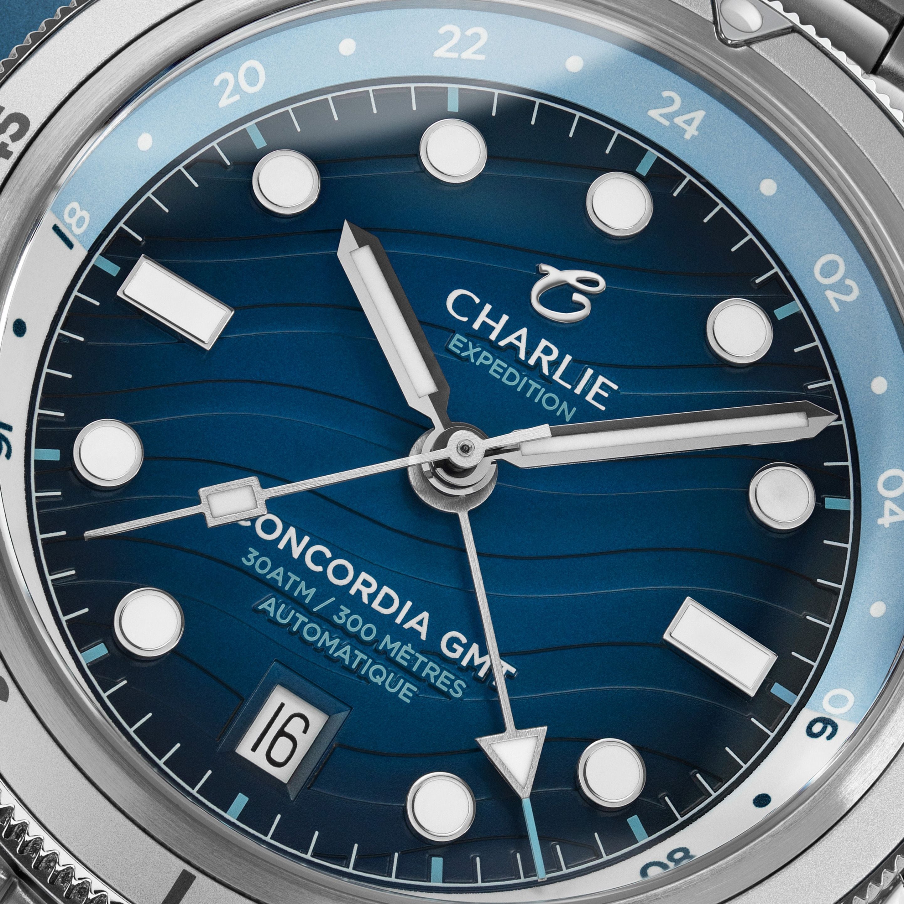 CONCORDIA - Automatique GMT - Nazaré Montres CHARLIE