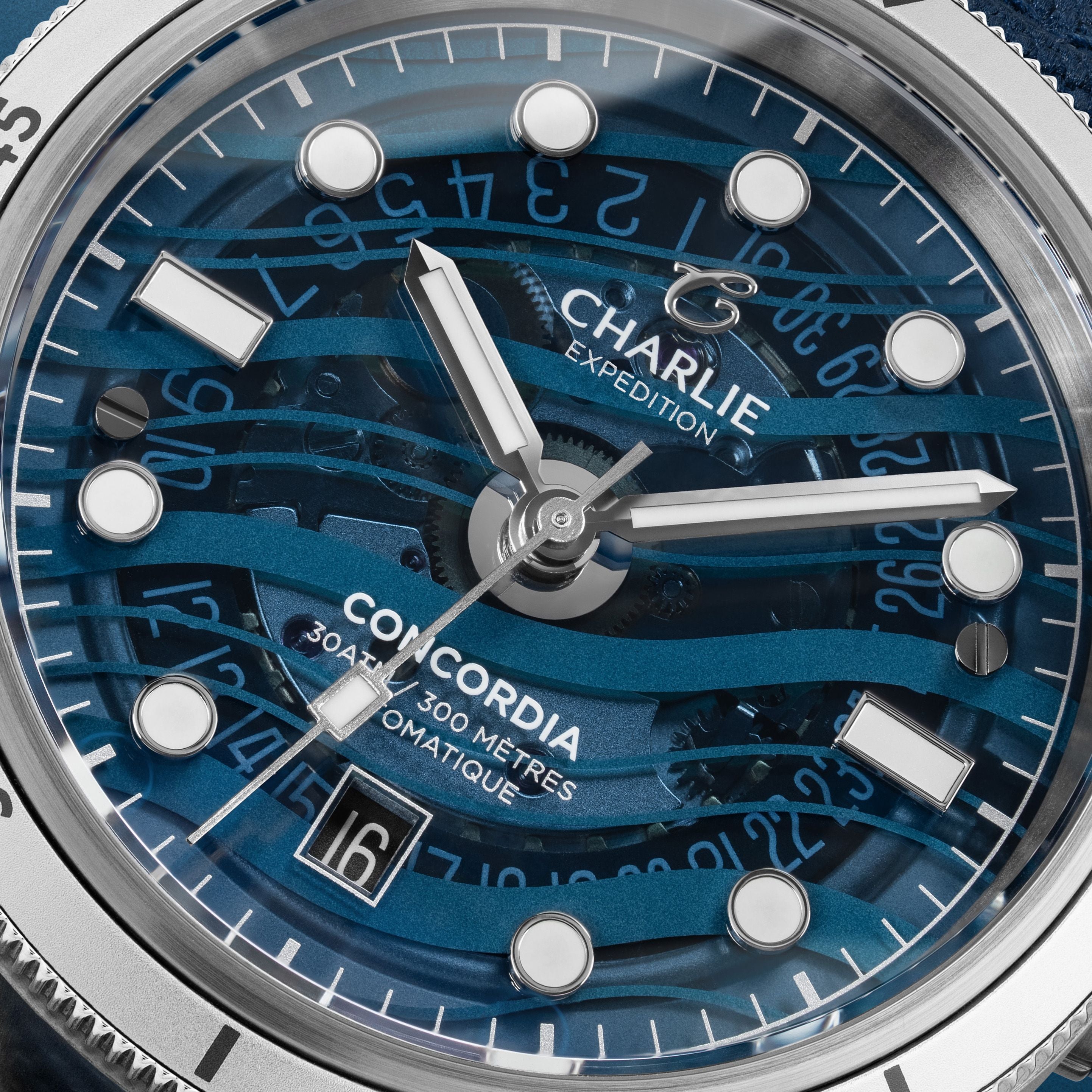 CONCORDIA - Automatique Saphir - Nazaré Montres CHARLIE