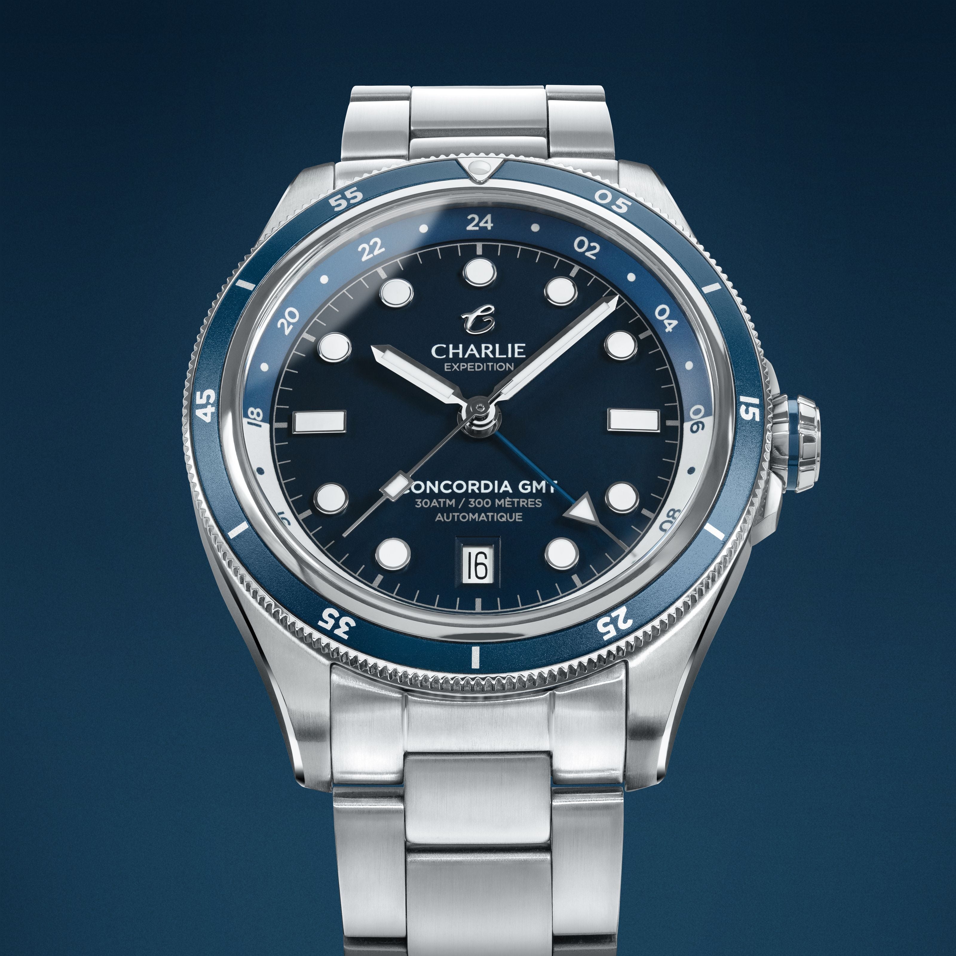 CONCORDIA - GMT - Bleu Antarctique