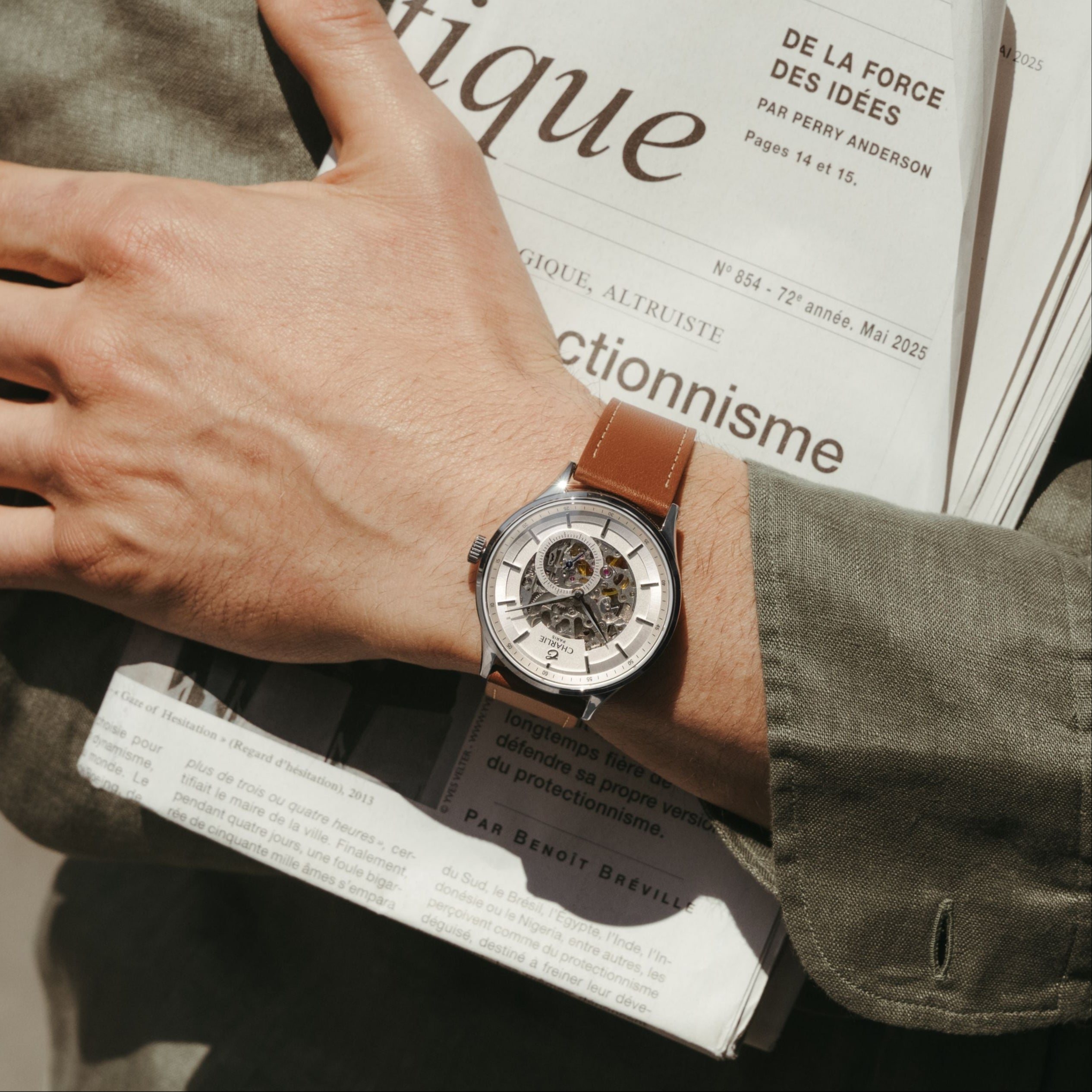 INITIAL - Squelette - Blanc