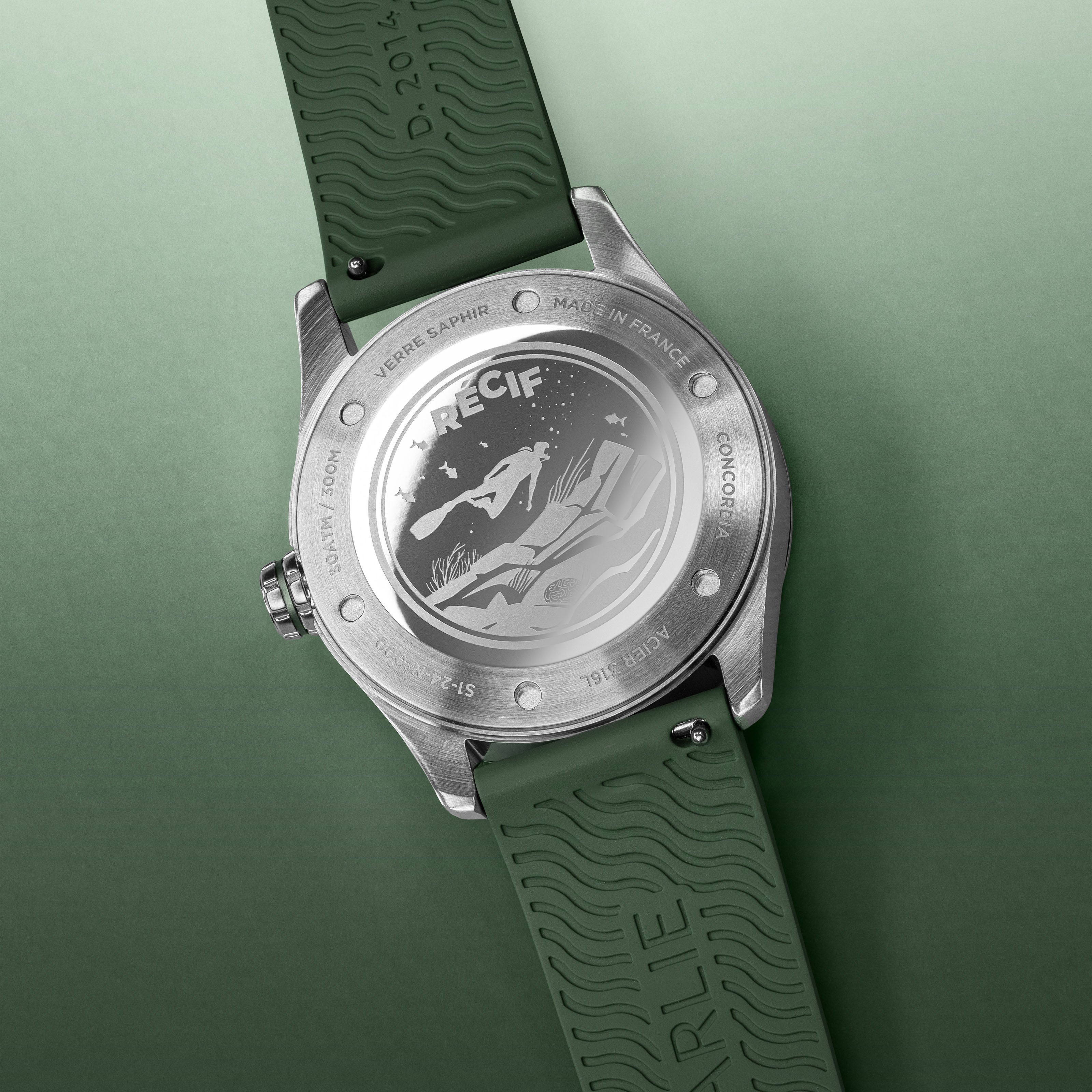 CONCORDIA - Quartz - Récif Montres CHARLIE