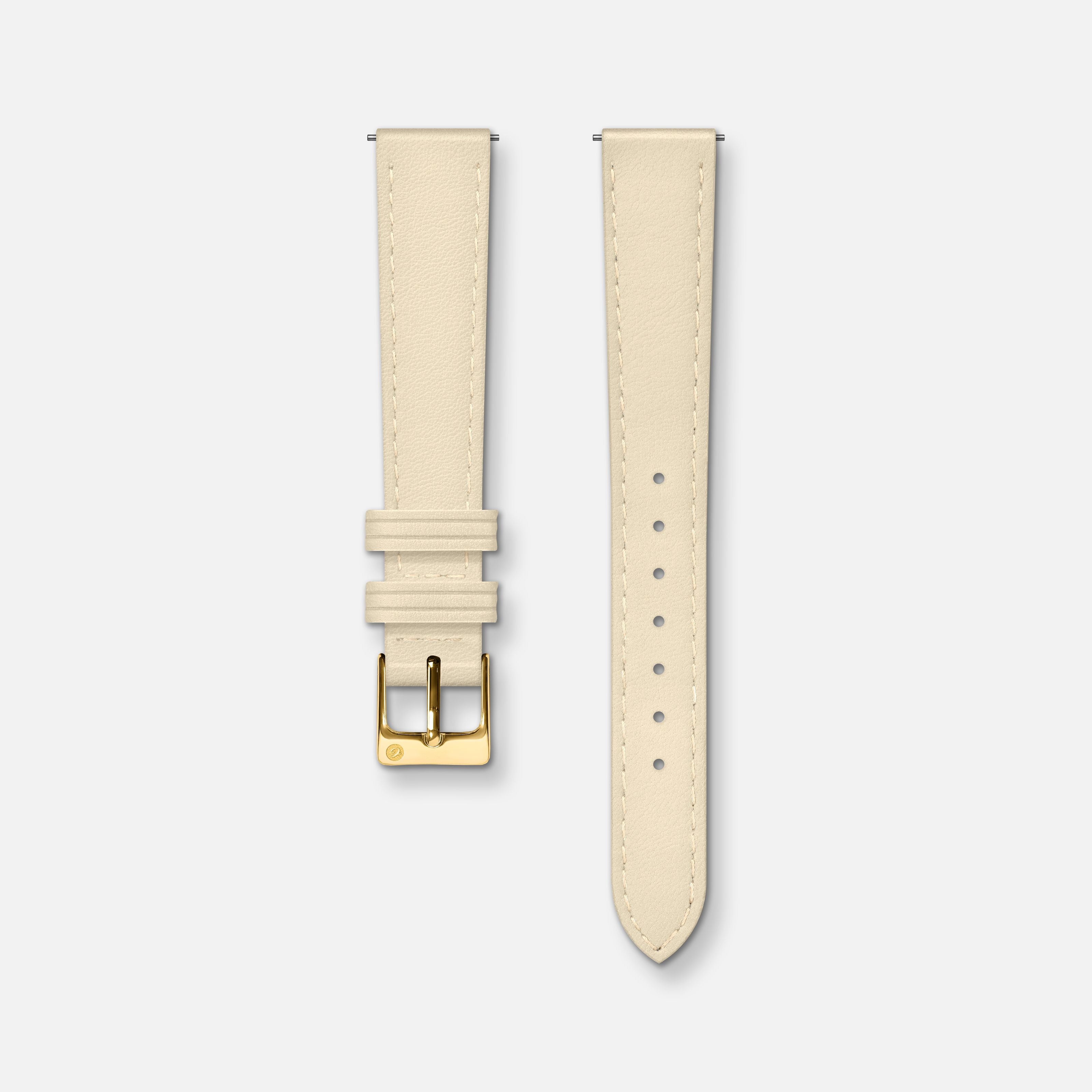 Bracelet cuir sable 14mm