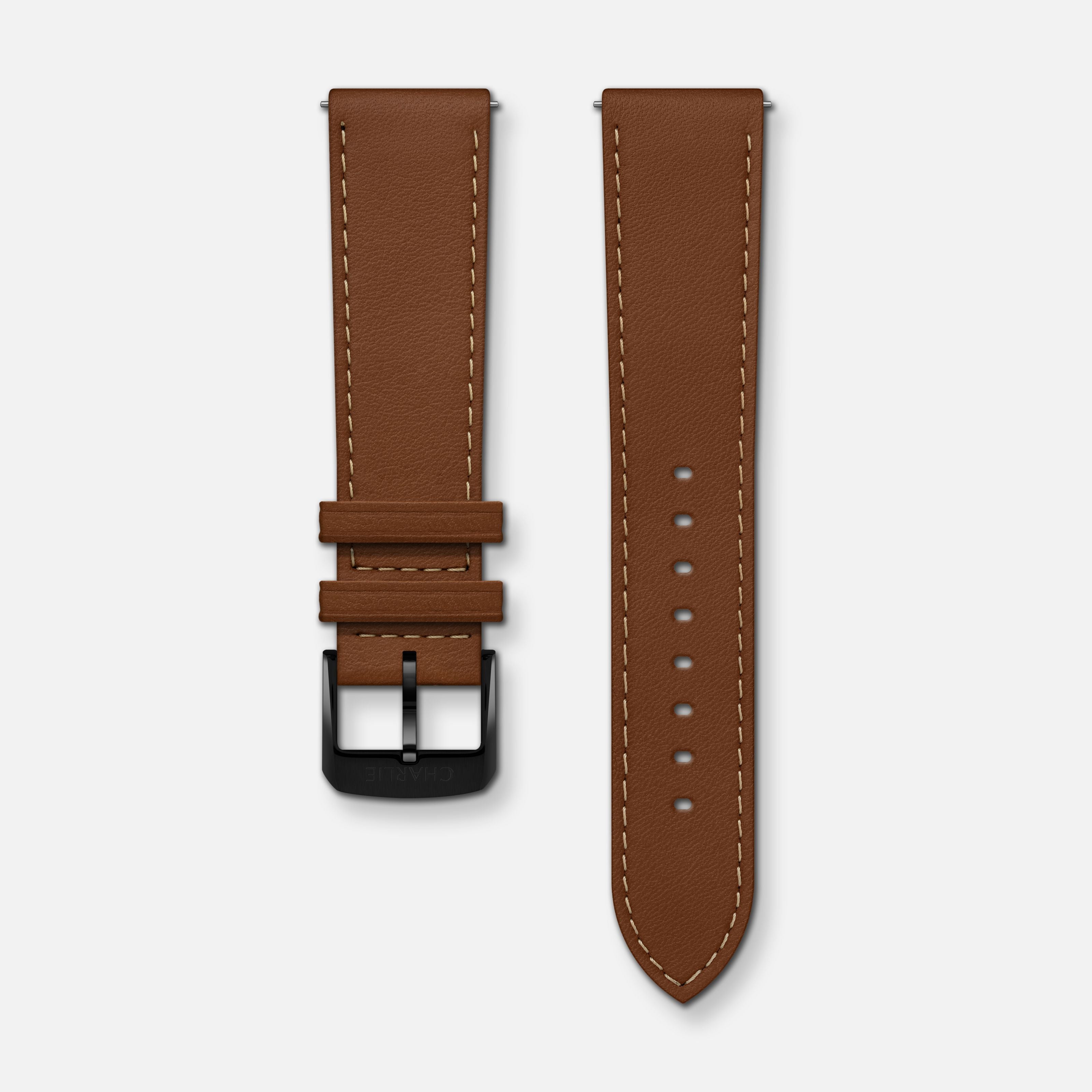 Braunes Lederarmband 20mm