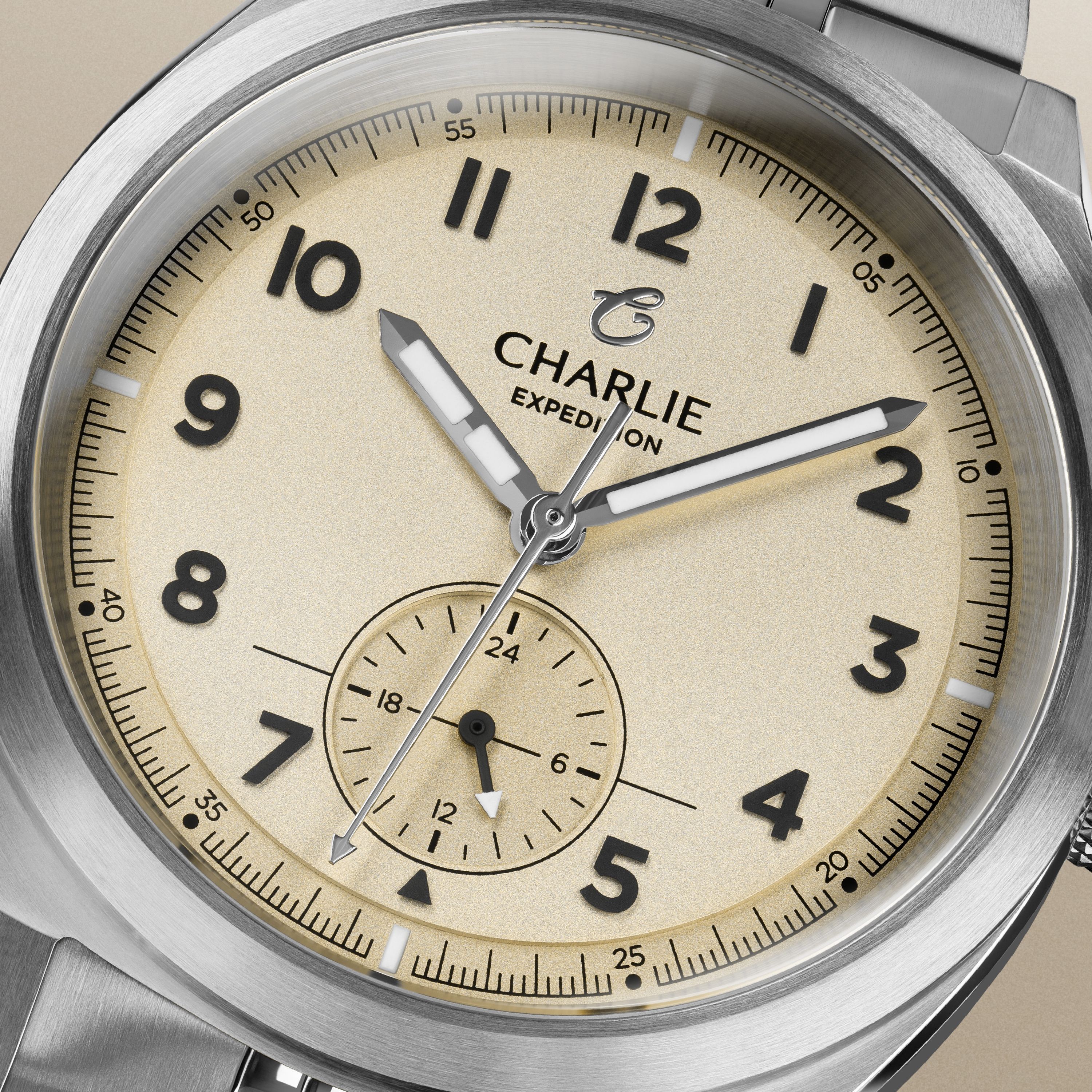 GR - Quartz 24h - Beige Montres CHARLIE