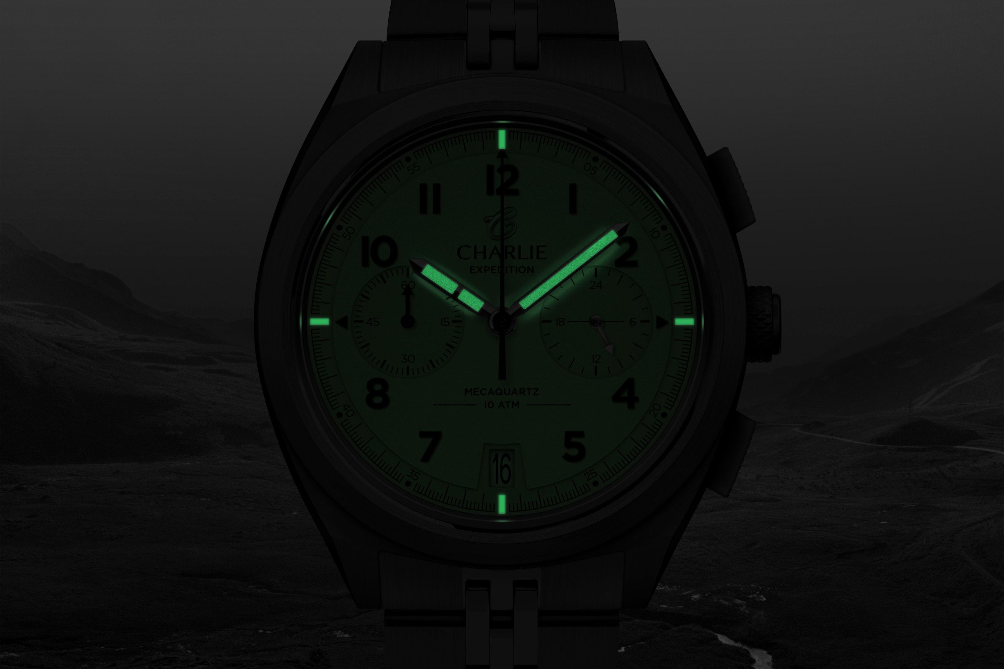 GR - MECA QUARTZ - CHRONOGRAPHE