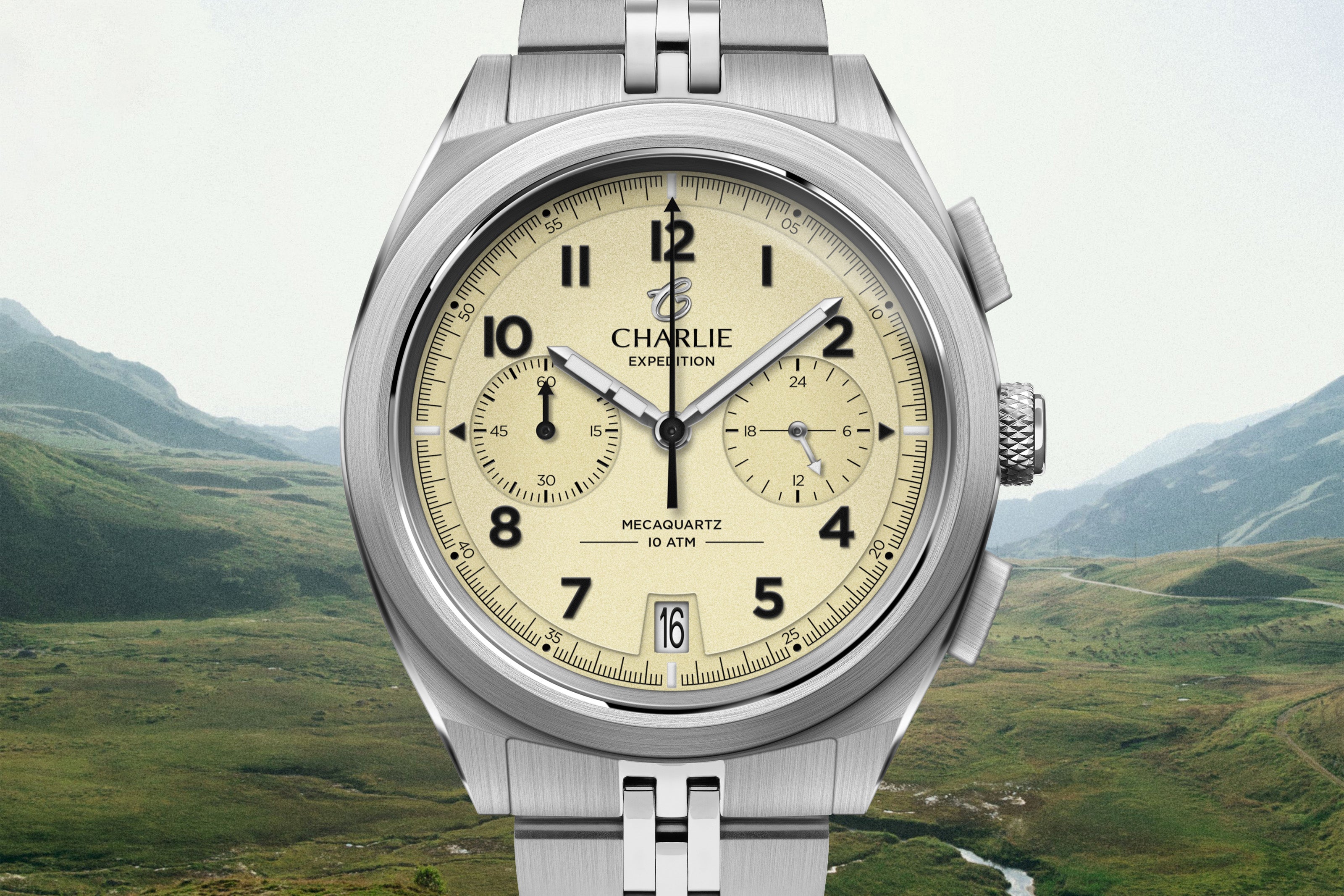 GR - MECA QUARTZ - CHRONOGRAPHE