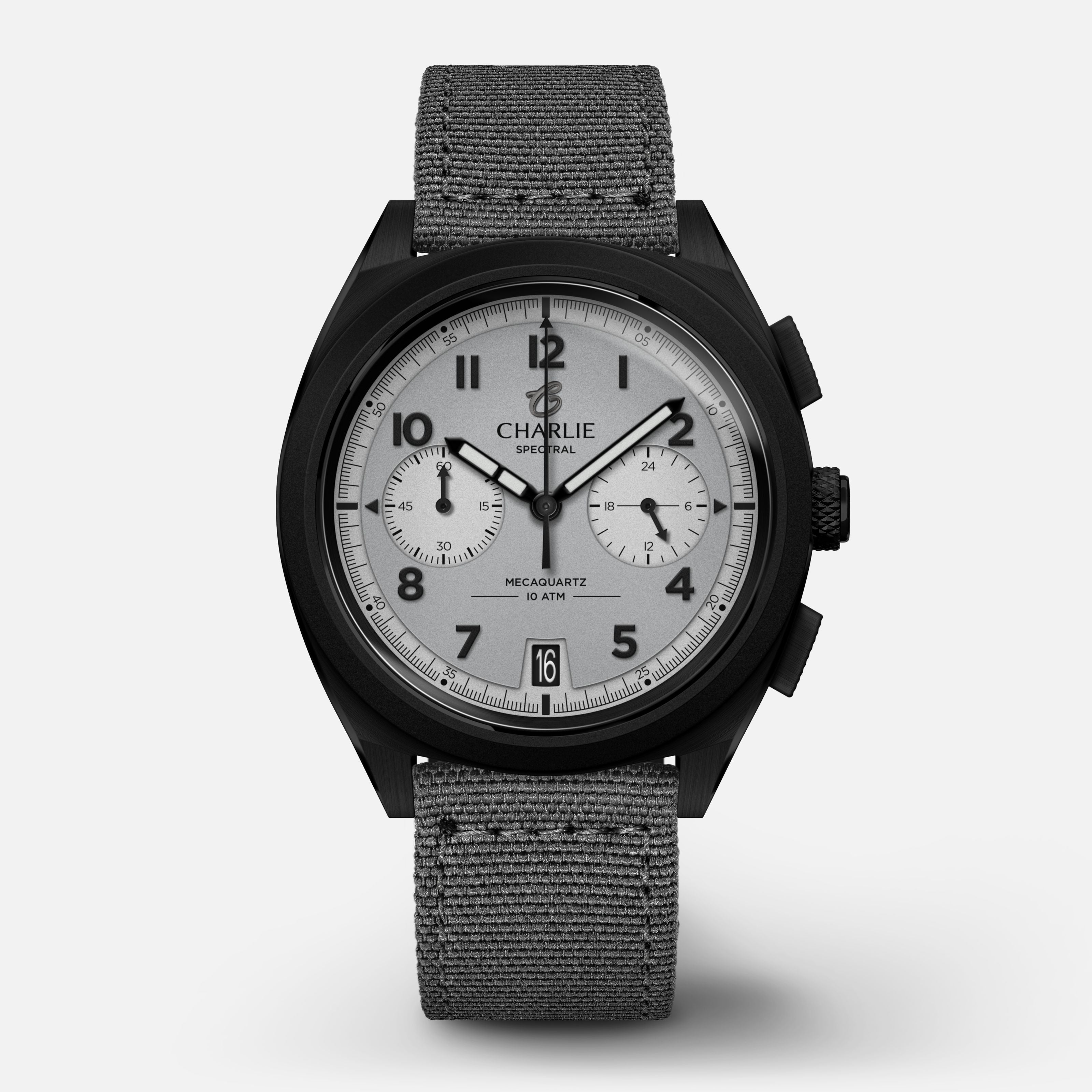 GRX - Mecaquartz Chronographe - Spectral Montres CHARLIE
