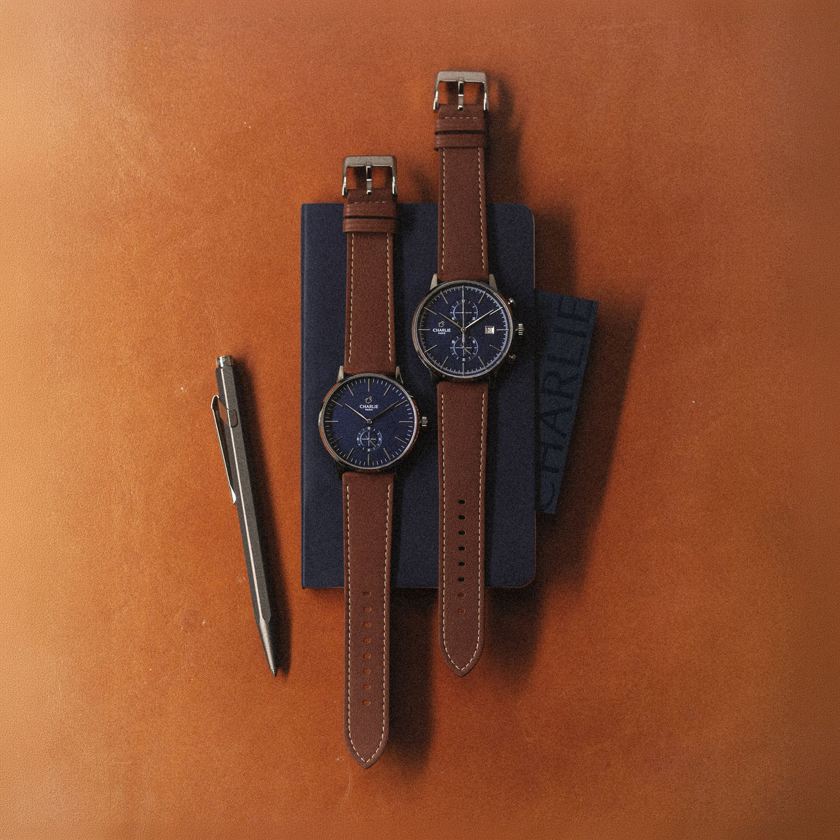 HORIZON - Chronographe - Bleu
