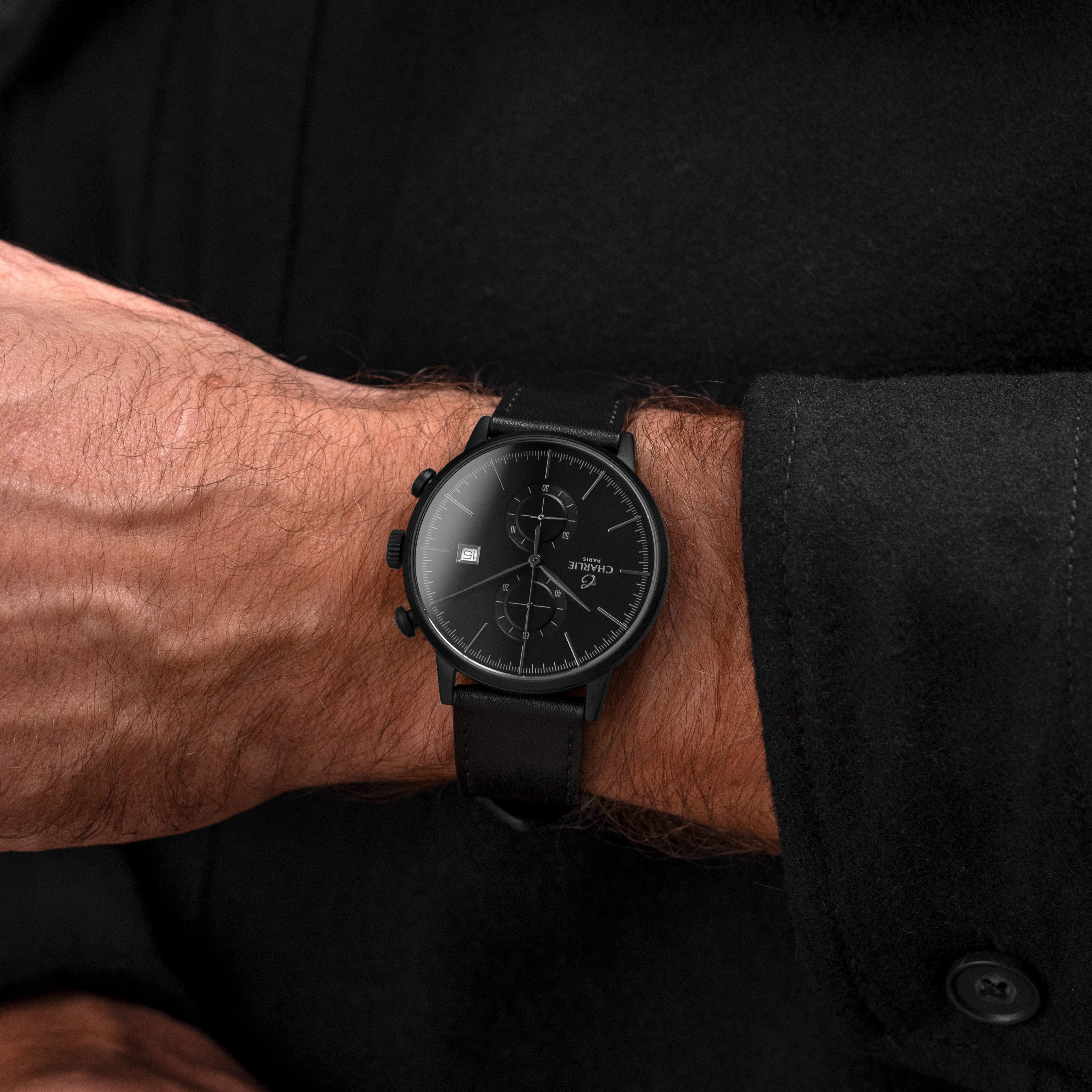 HORIZON - Quartz chronographe - Blackbird Montres CHARLIE
