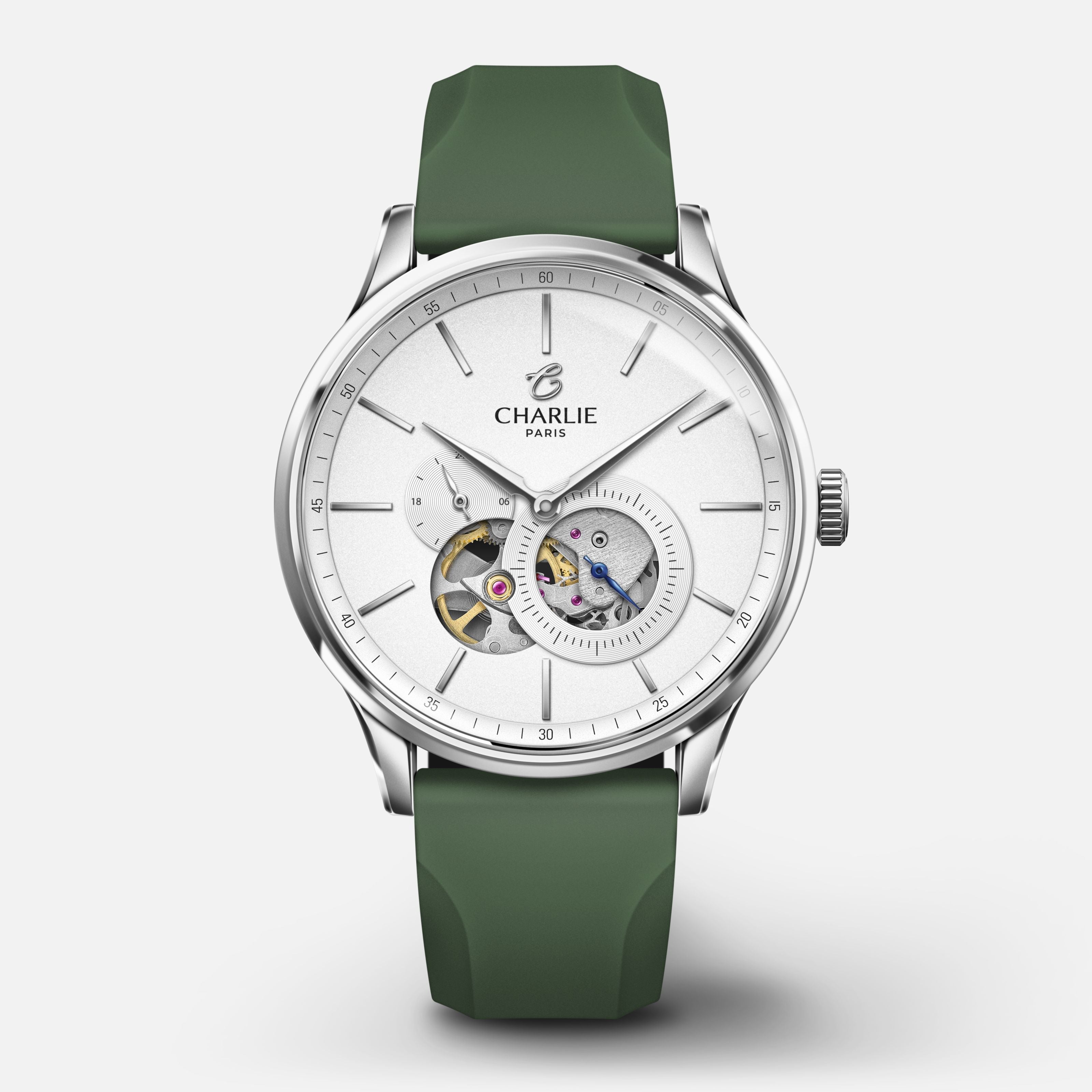 <tc>INITIAL</tc> - <tc>Cuore aperto</tc> - Bianco