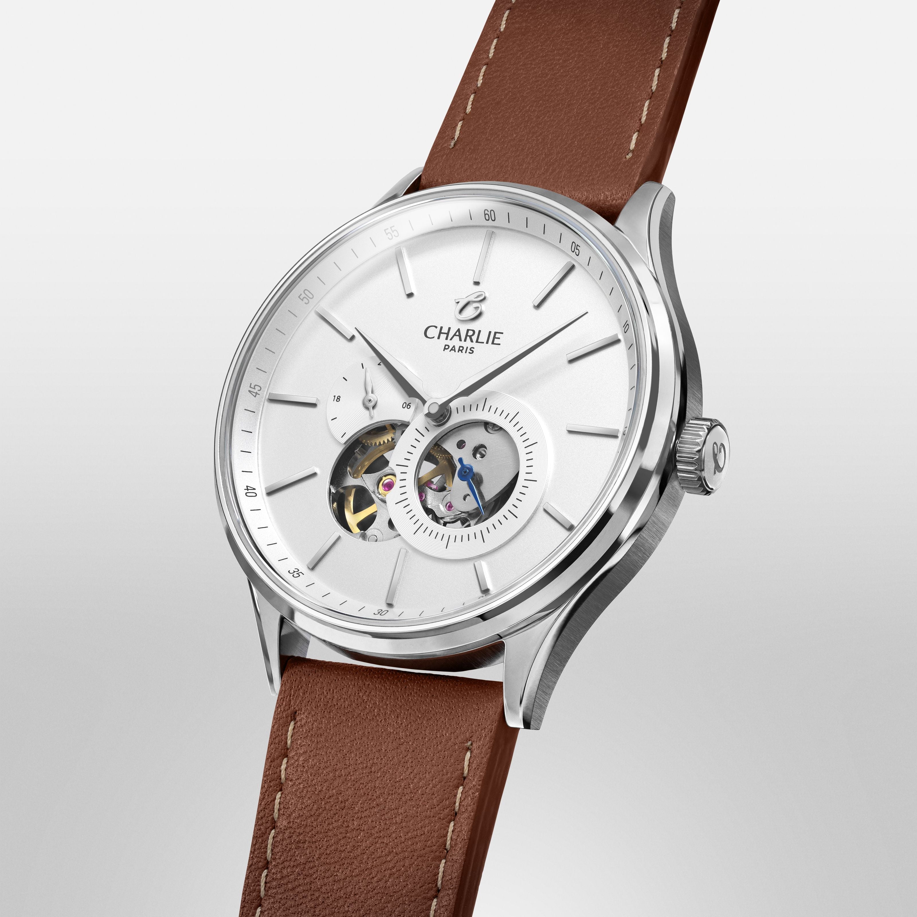 INITIAL - Cœur Ouvert - Blanc