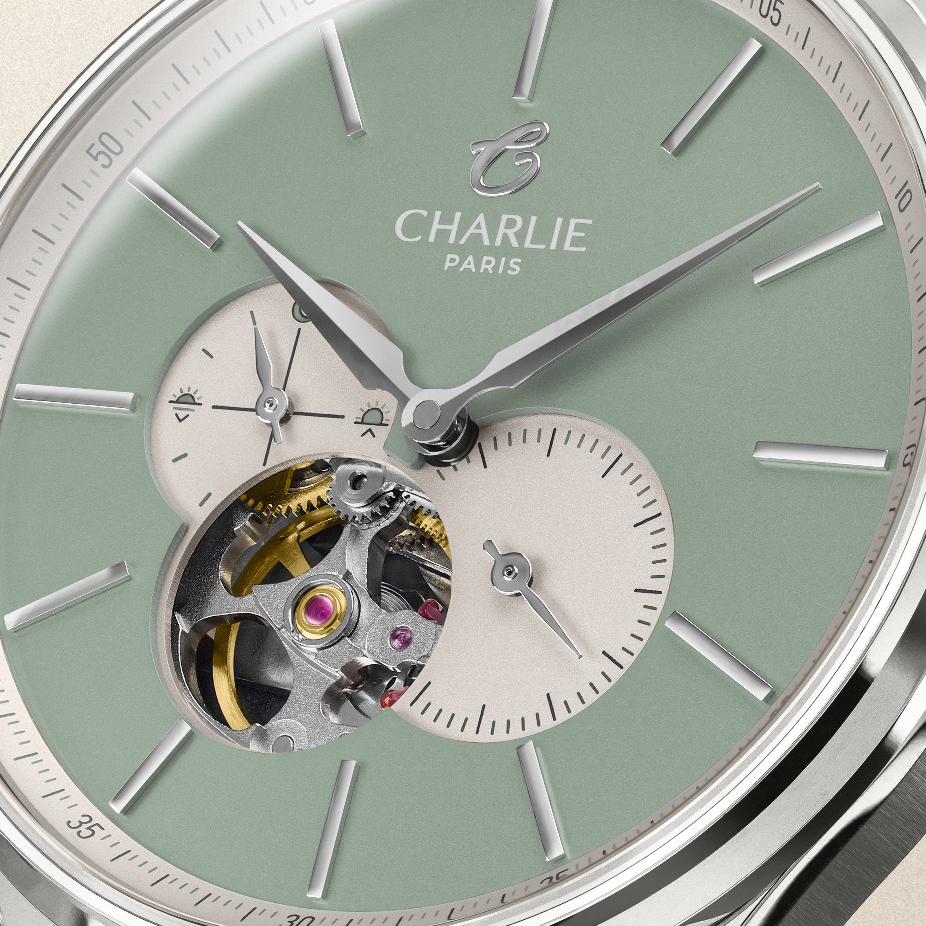 INITIAL - Offenes Herz - Spring Green