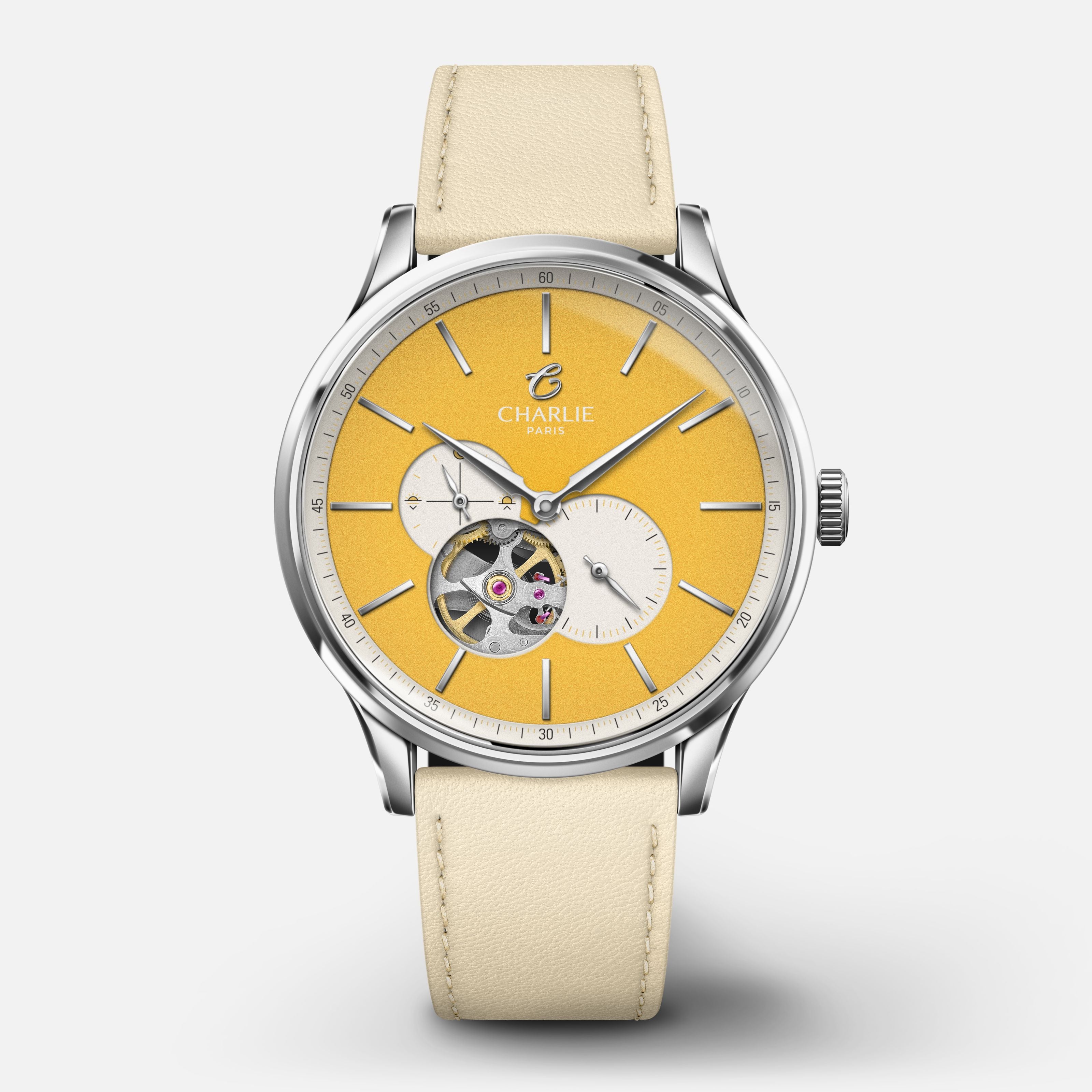 INITIAL - Cœur Ouvert - Yellow Sunshine