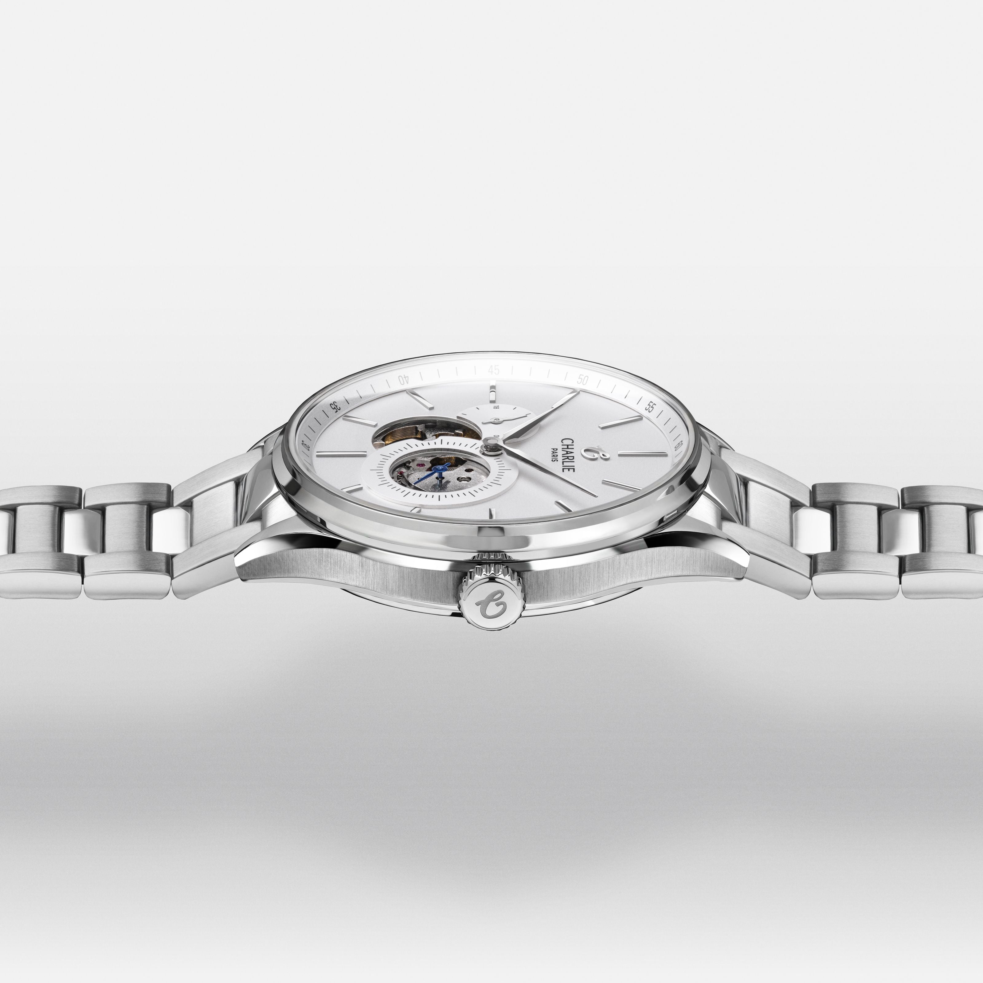 INITIAL - Cœur Ouvert - Blanc