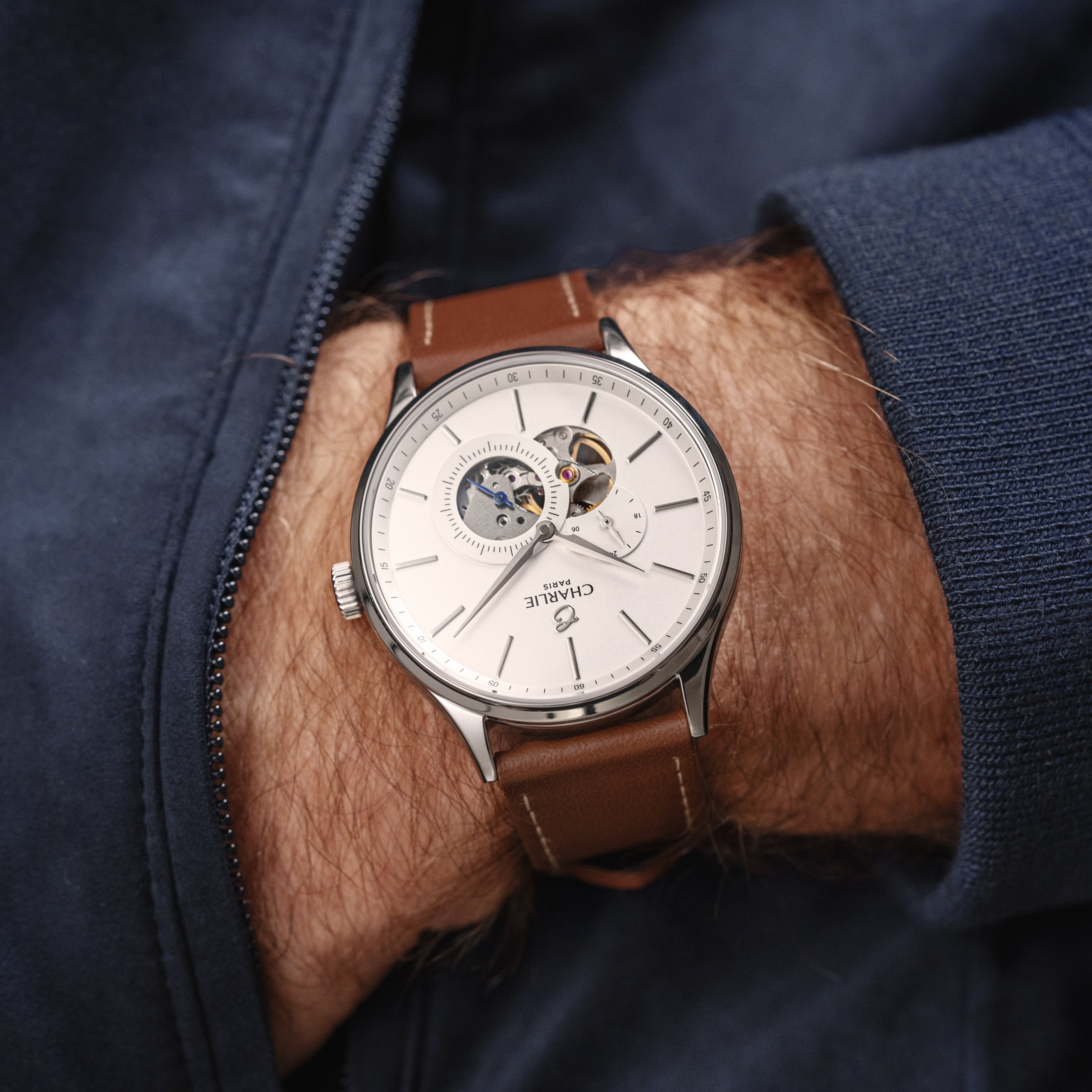 INITIAL - Cœur Ouvert - Blanc