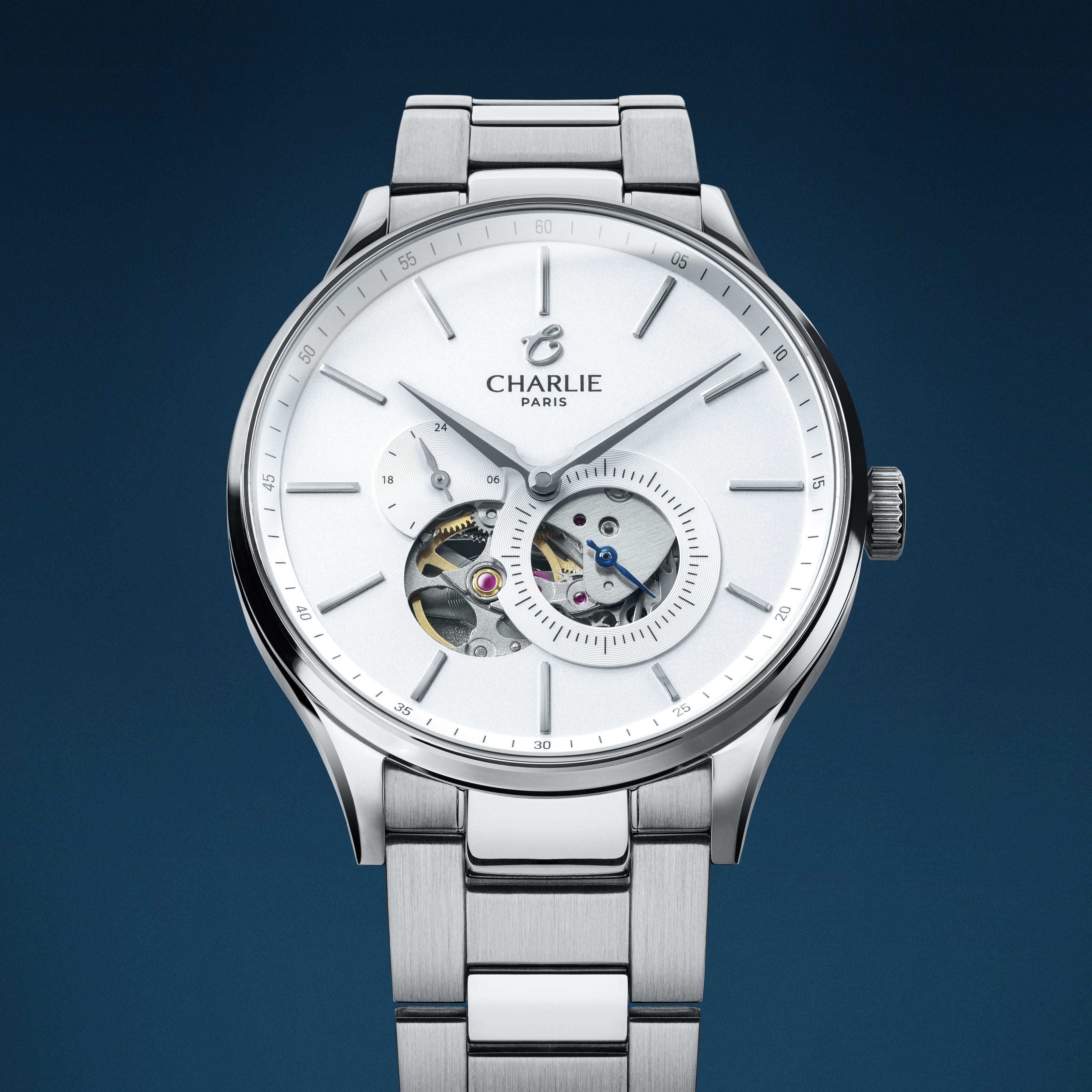 INITIAL - Open Heart - White