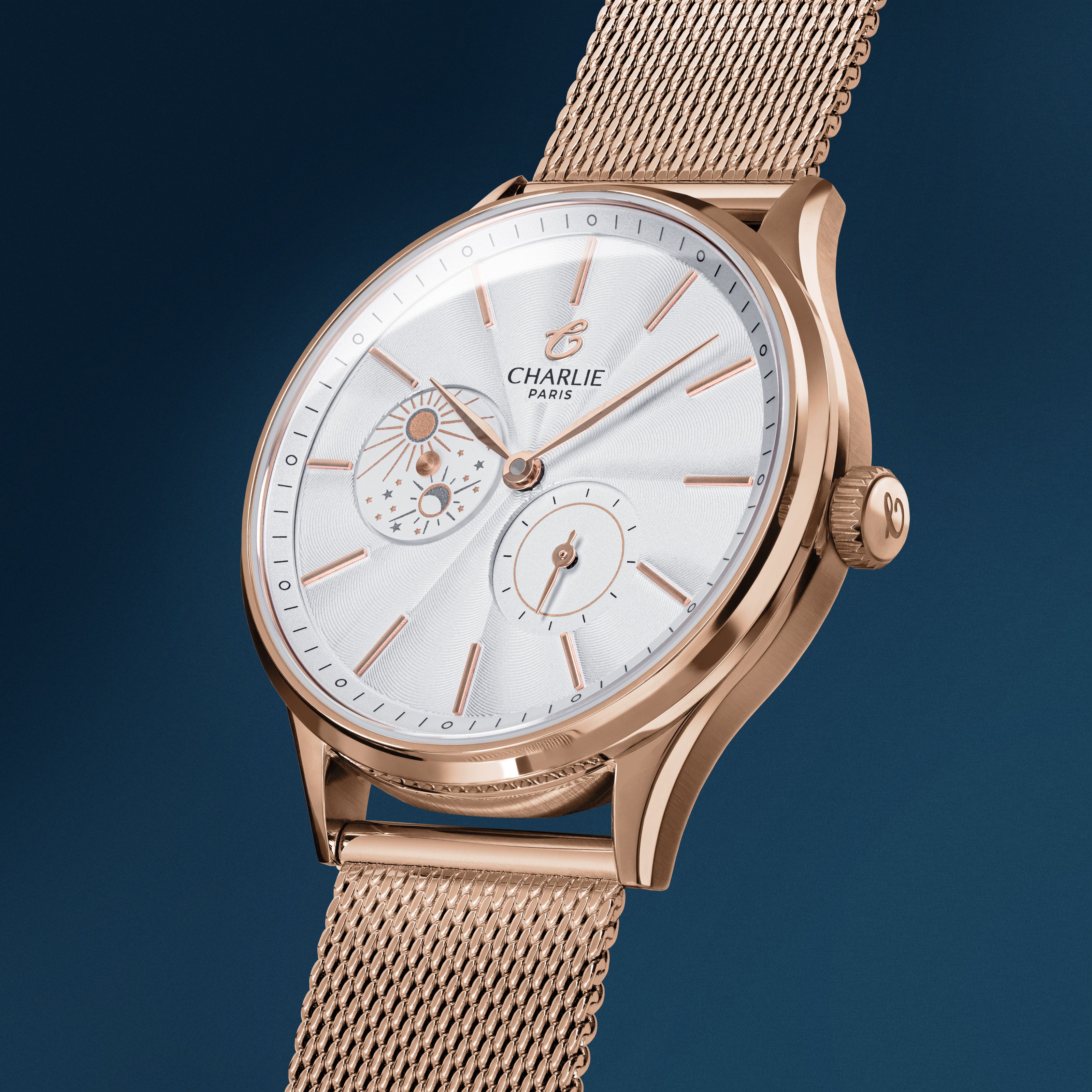 INITIAL 36 - Jour/Nuit - Doré Rose