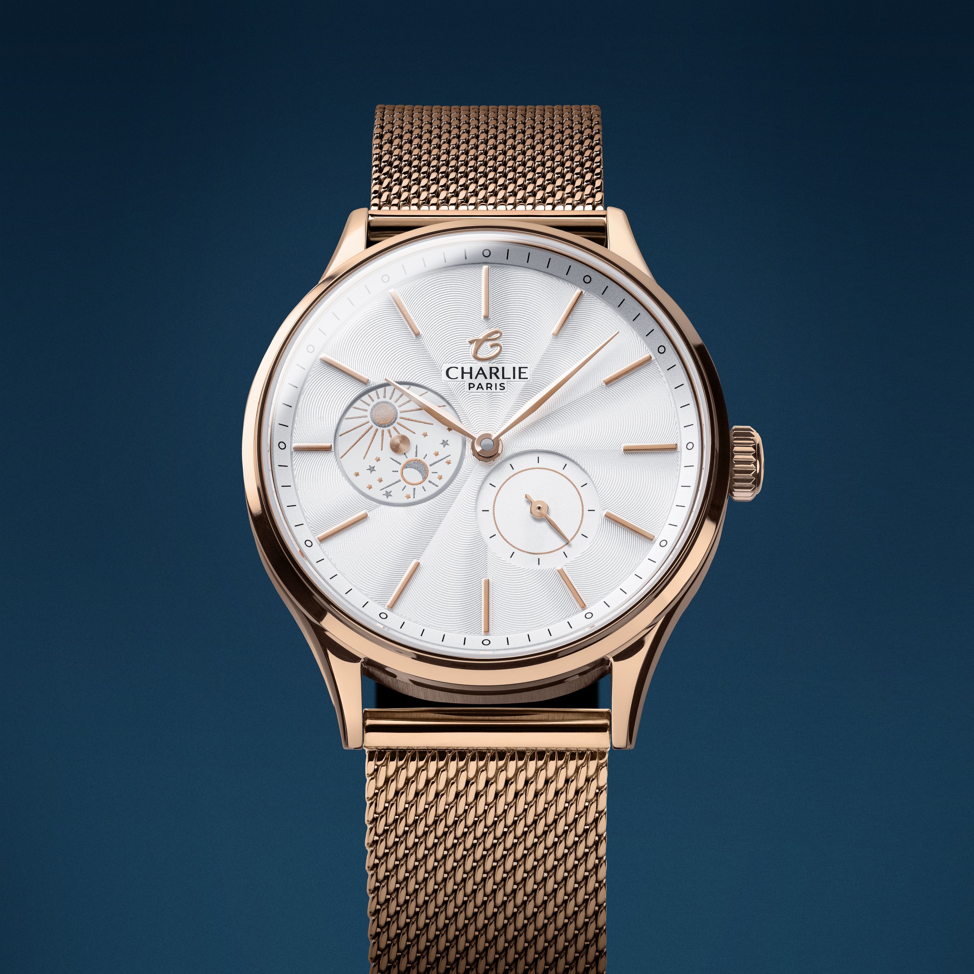 INITIAL 36 - Jour/Nuit - Doré Rose