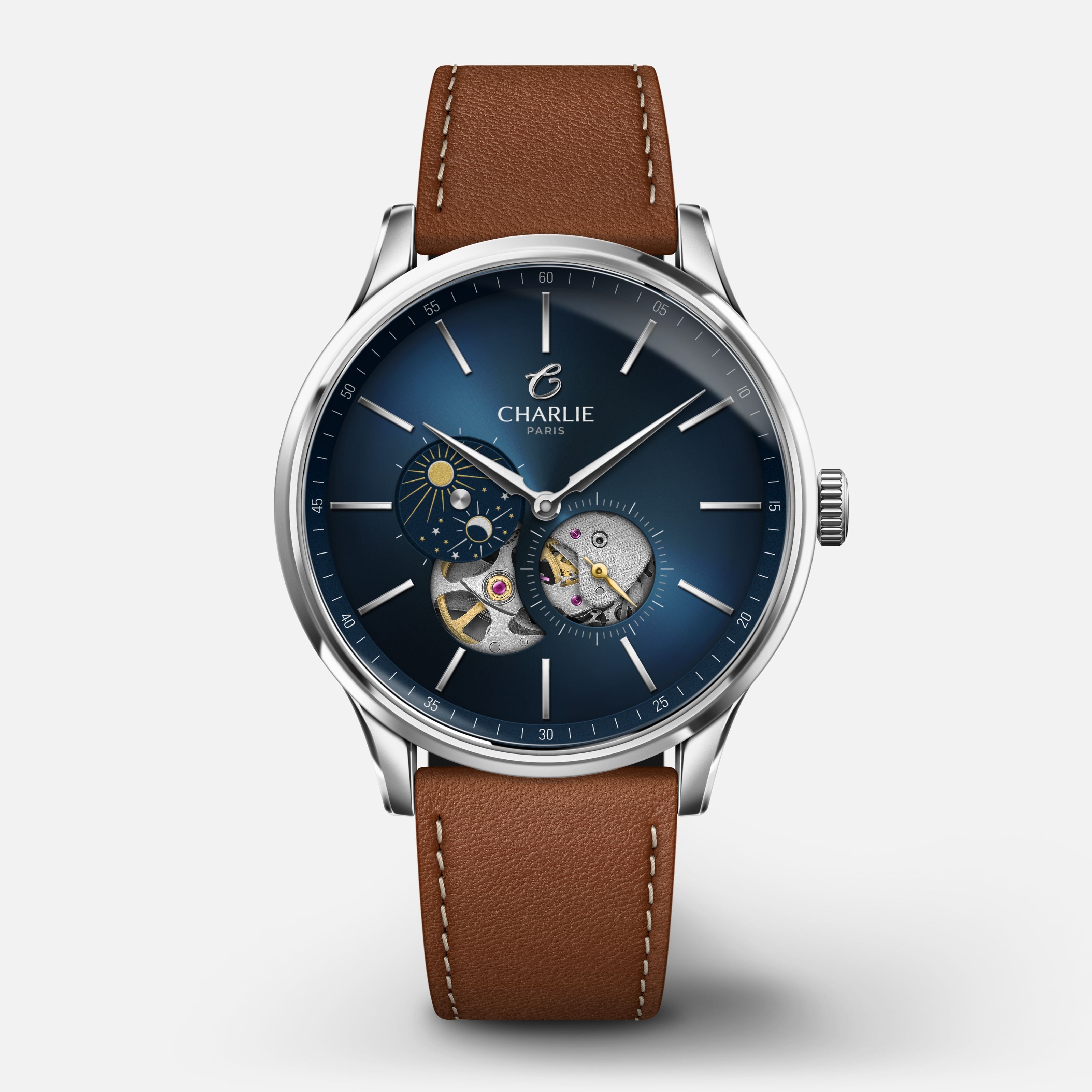 <tc>INITIAL - Cuore aperto Giorno/Notte - Blu</tc>