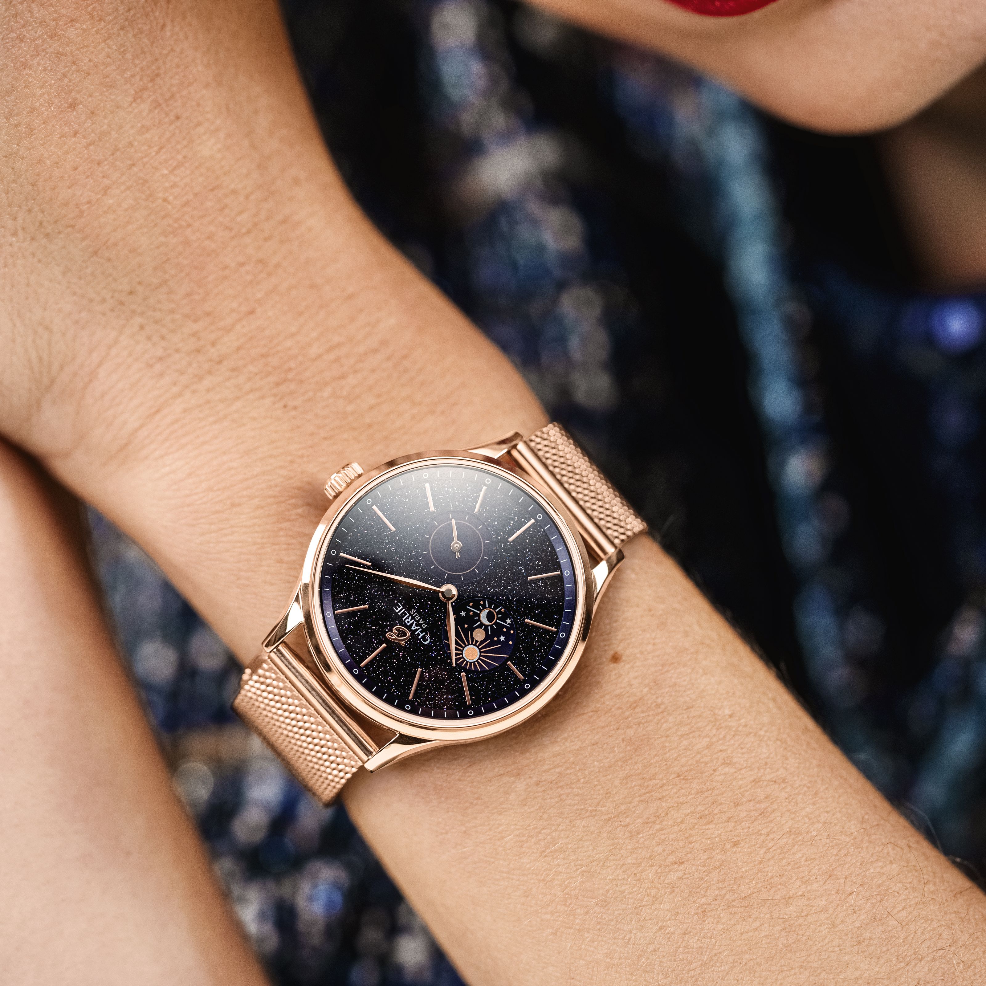 INITIAL 36 - Day/Night - Rose Gold Aventurine