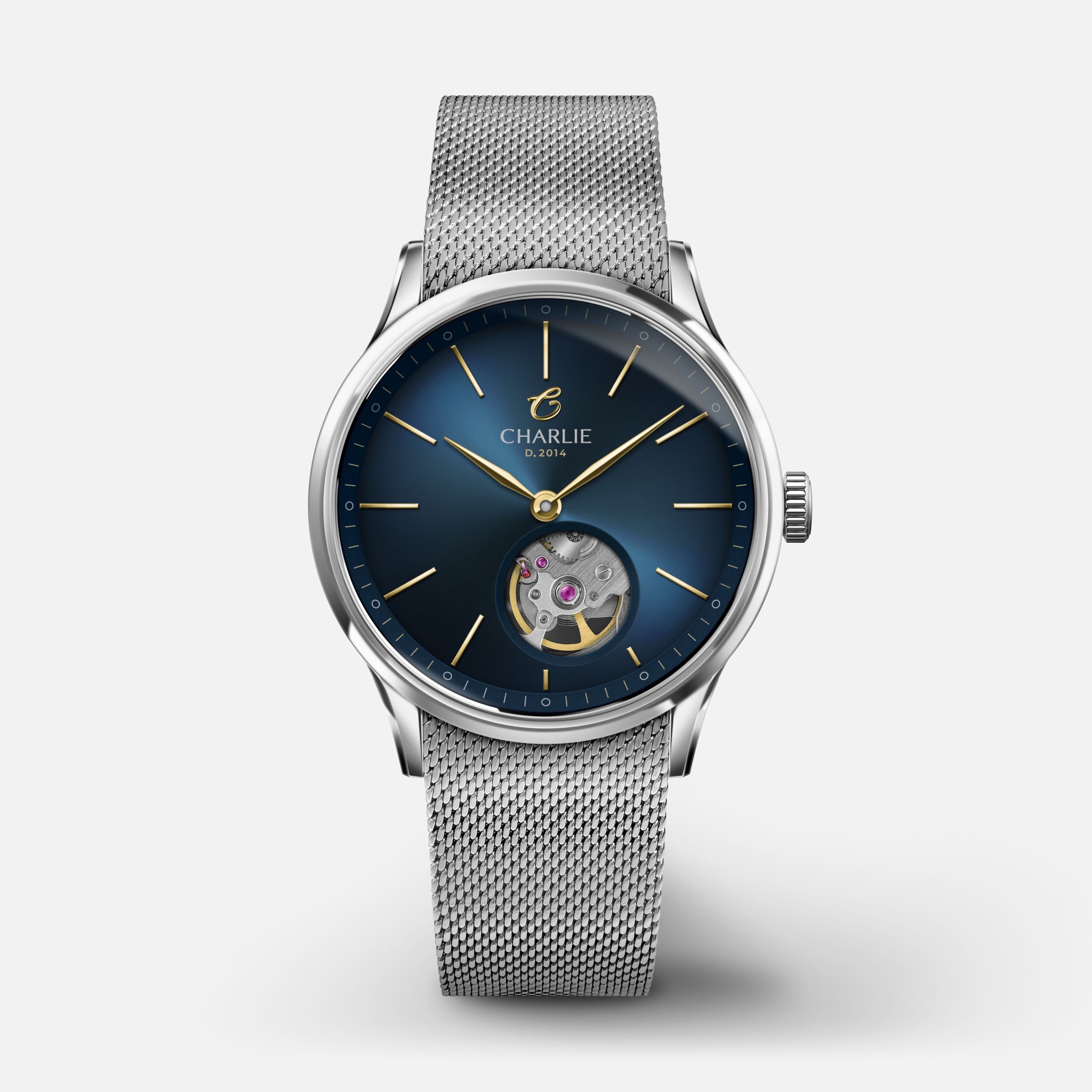 INITIAL 35 - Édition anniversaire Montres CHARLIE Maille milanaise