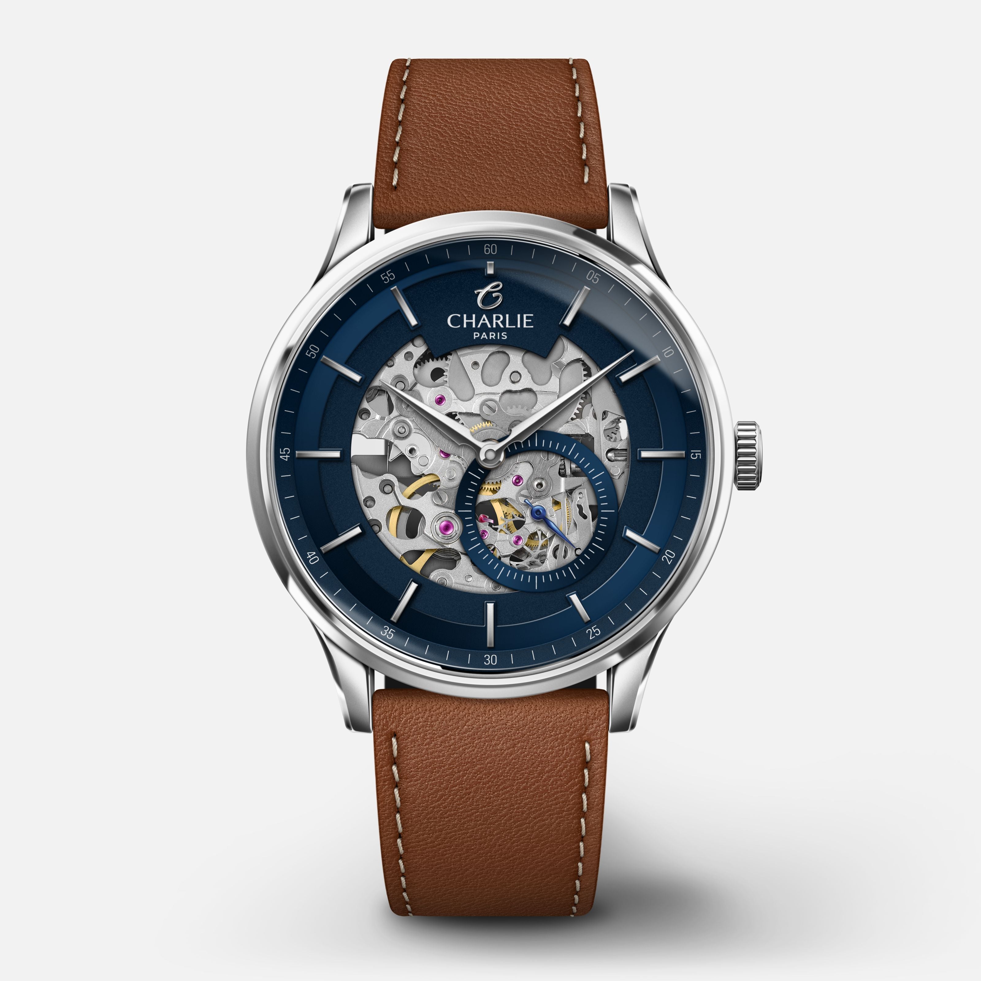 INITIAL - Skeleton - Blue