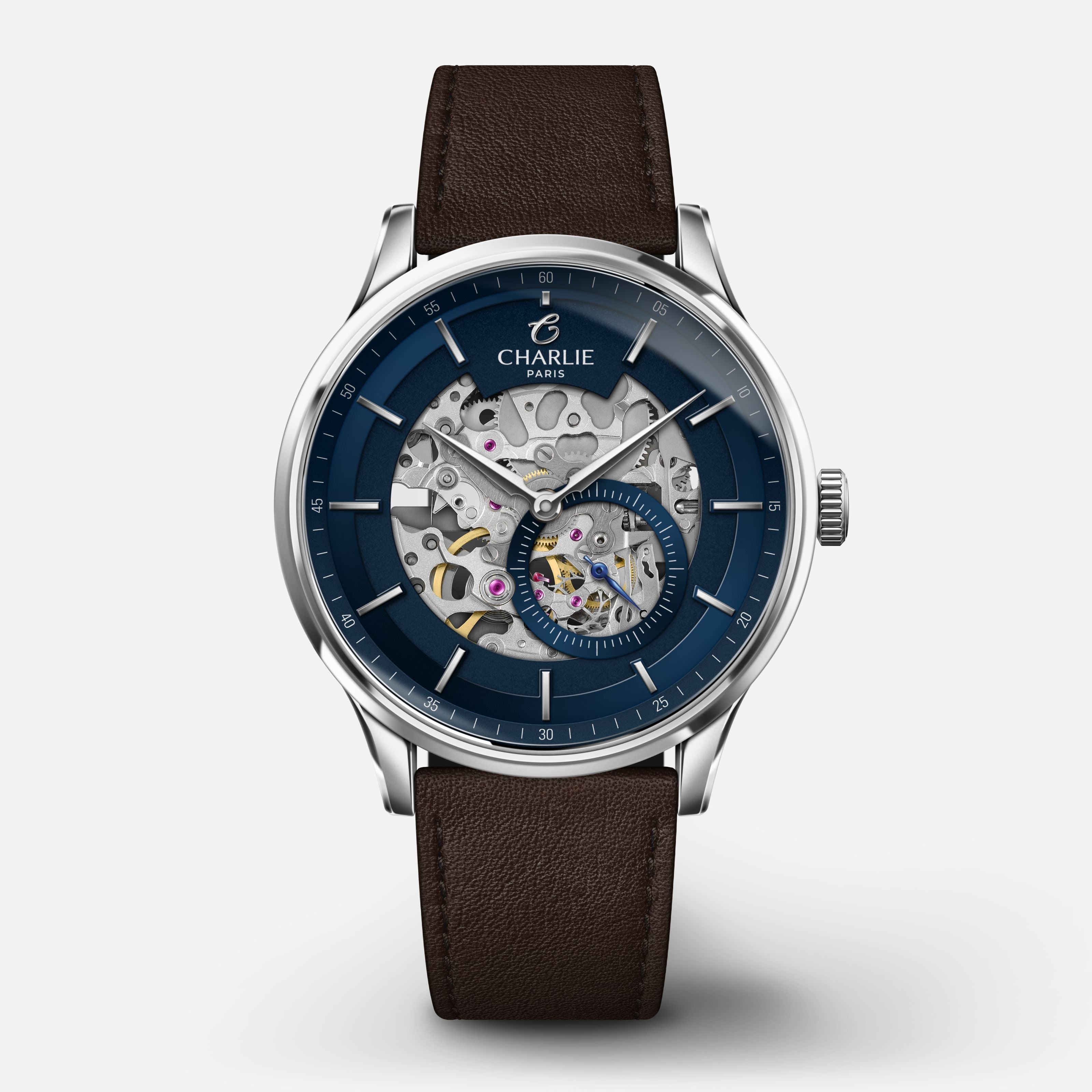 INITIAL - Squelette - Bleu