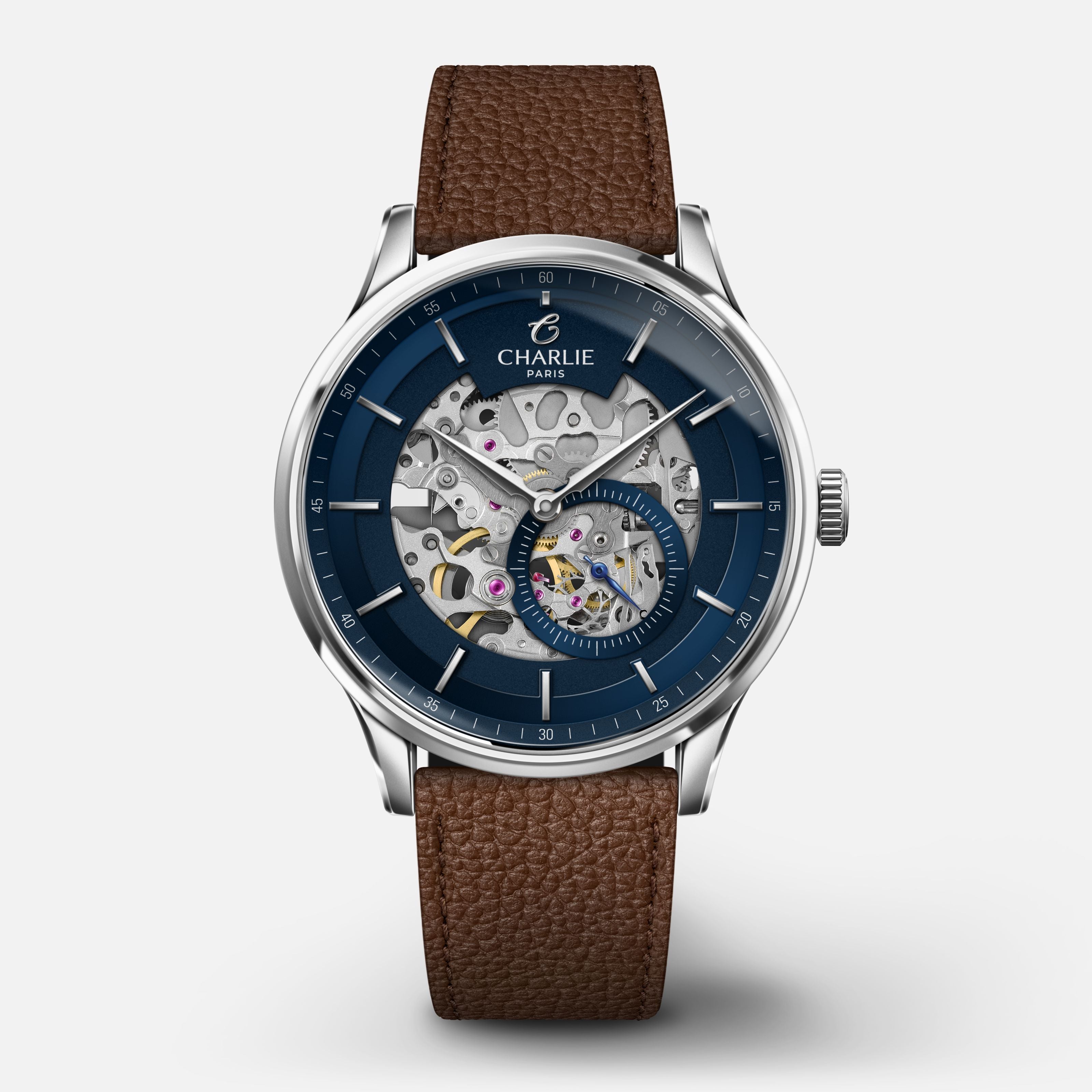INITIAL - Skeleton - Blue