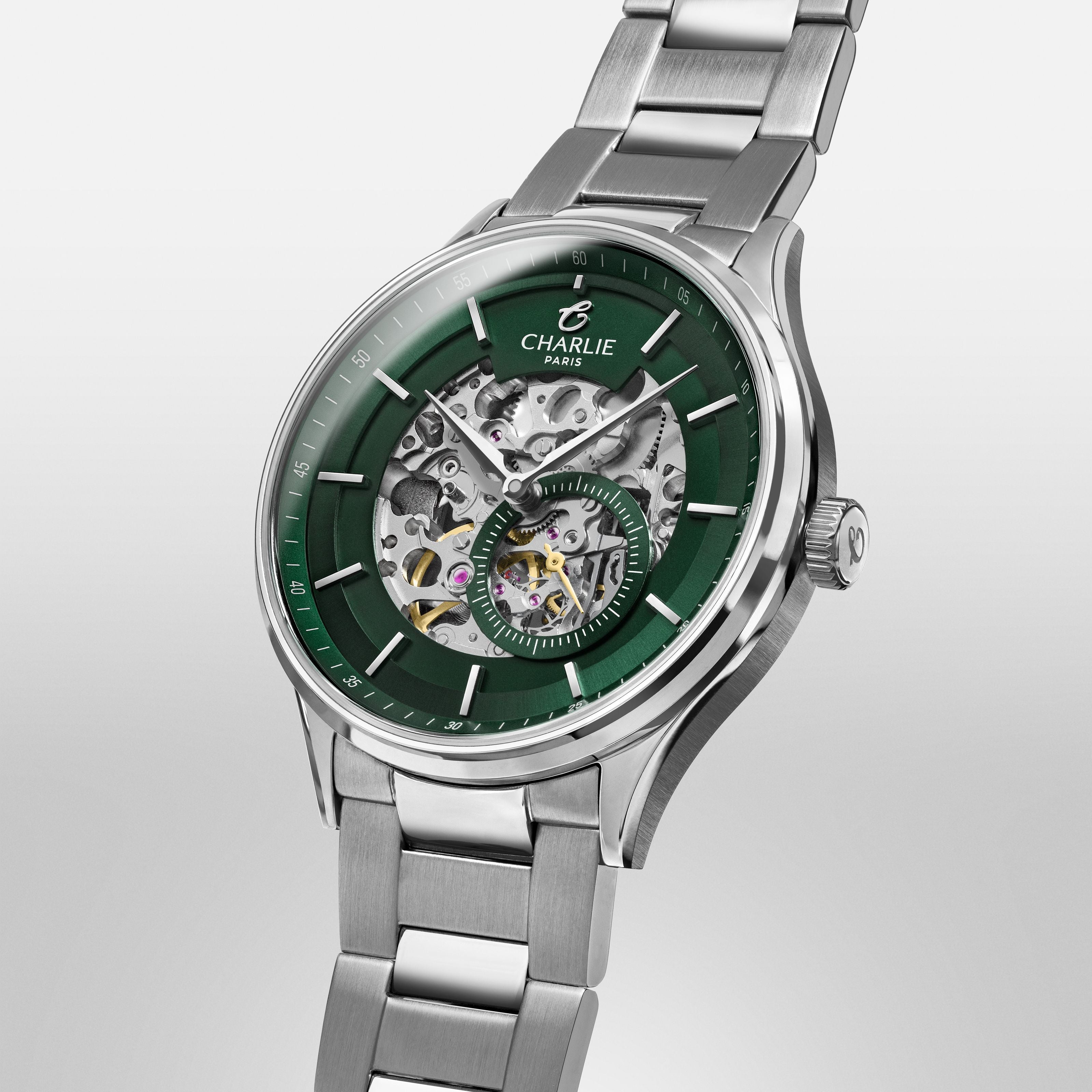 INITIAL - Squelette - Vert