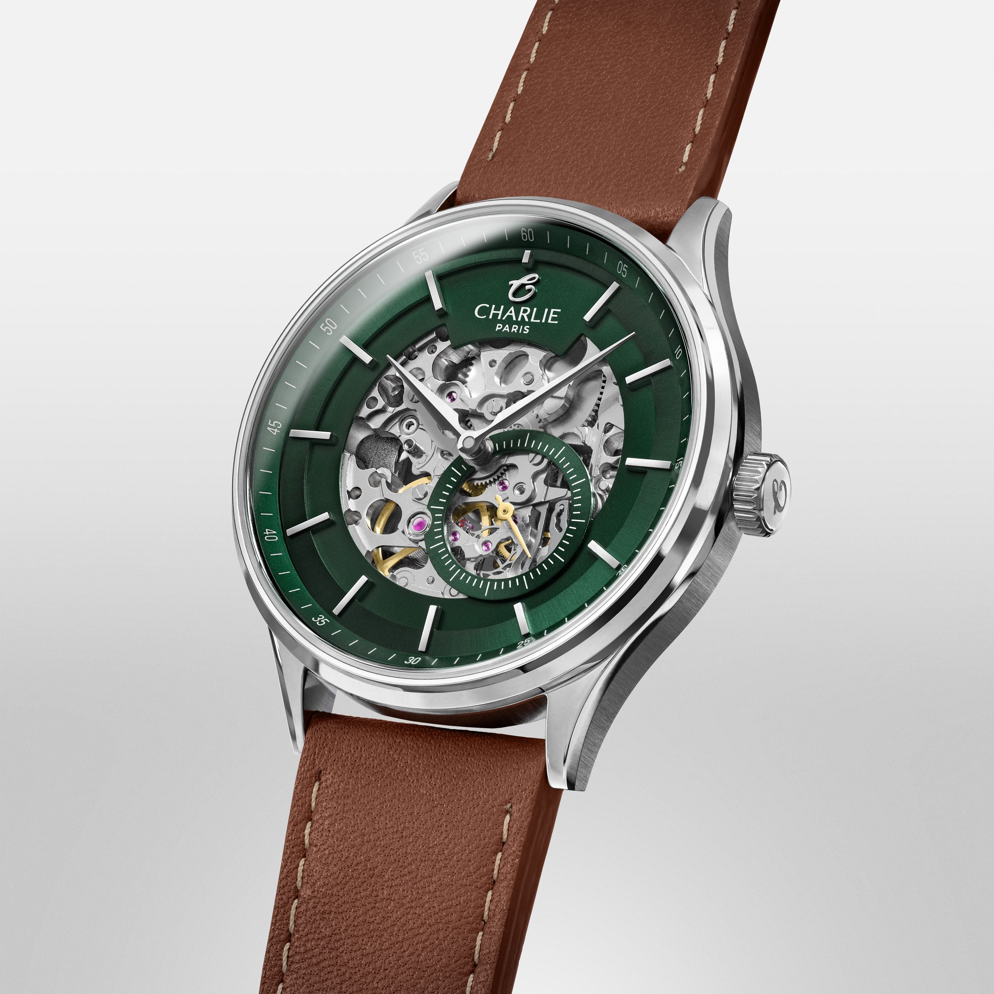 INITIAL - Squelette - Vert