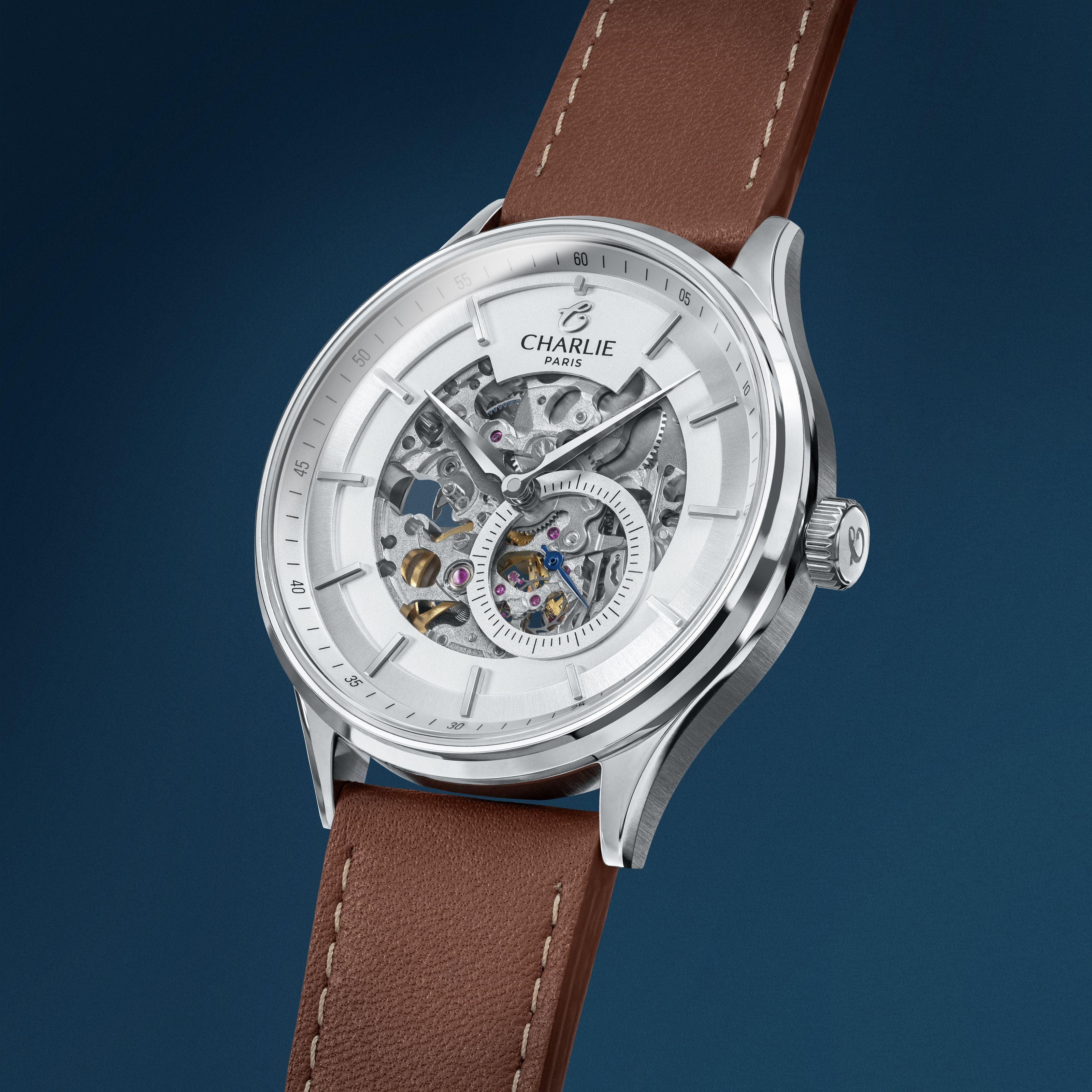 INITIAL - Squelette - Blanc