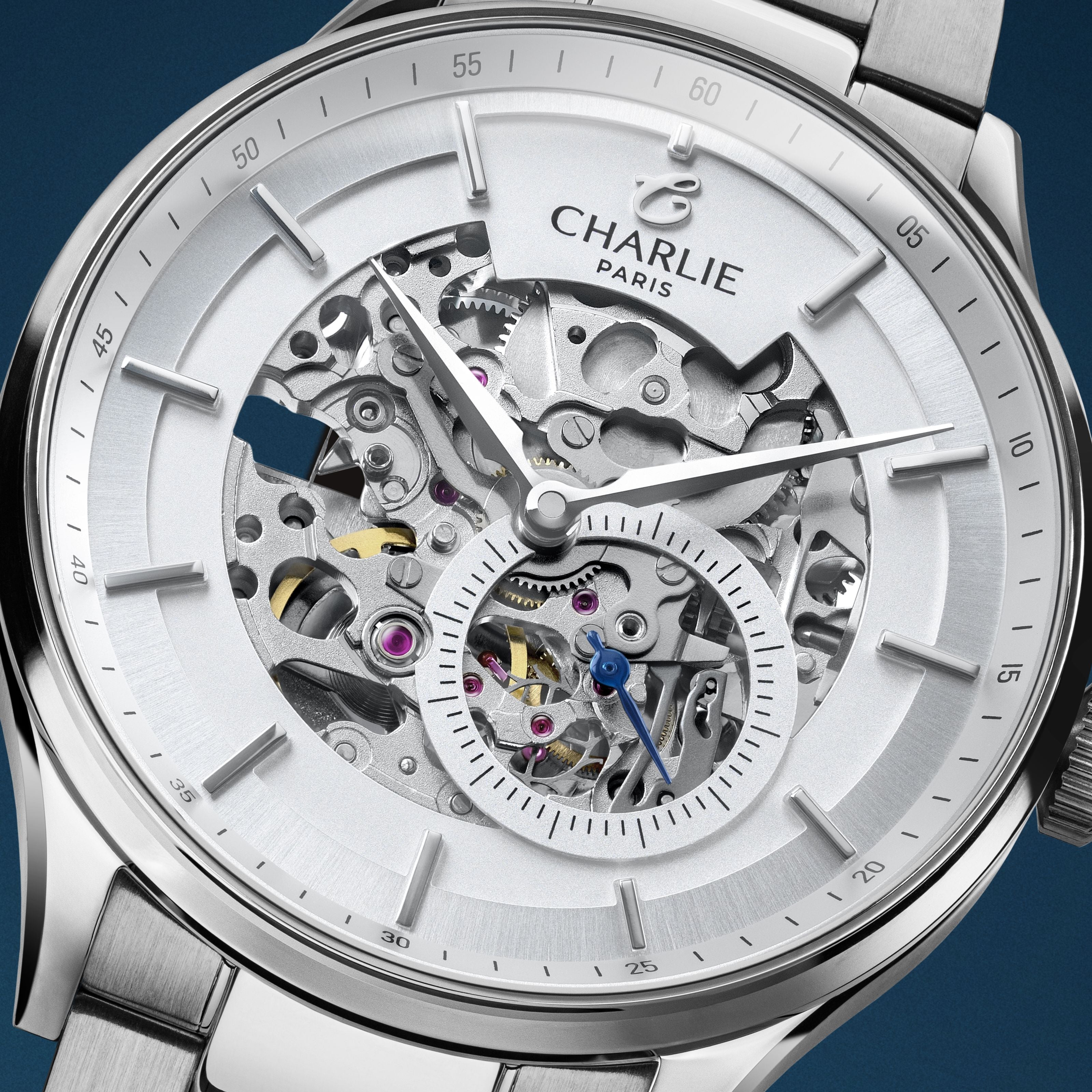 INITIAL - Skeleton - White