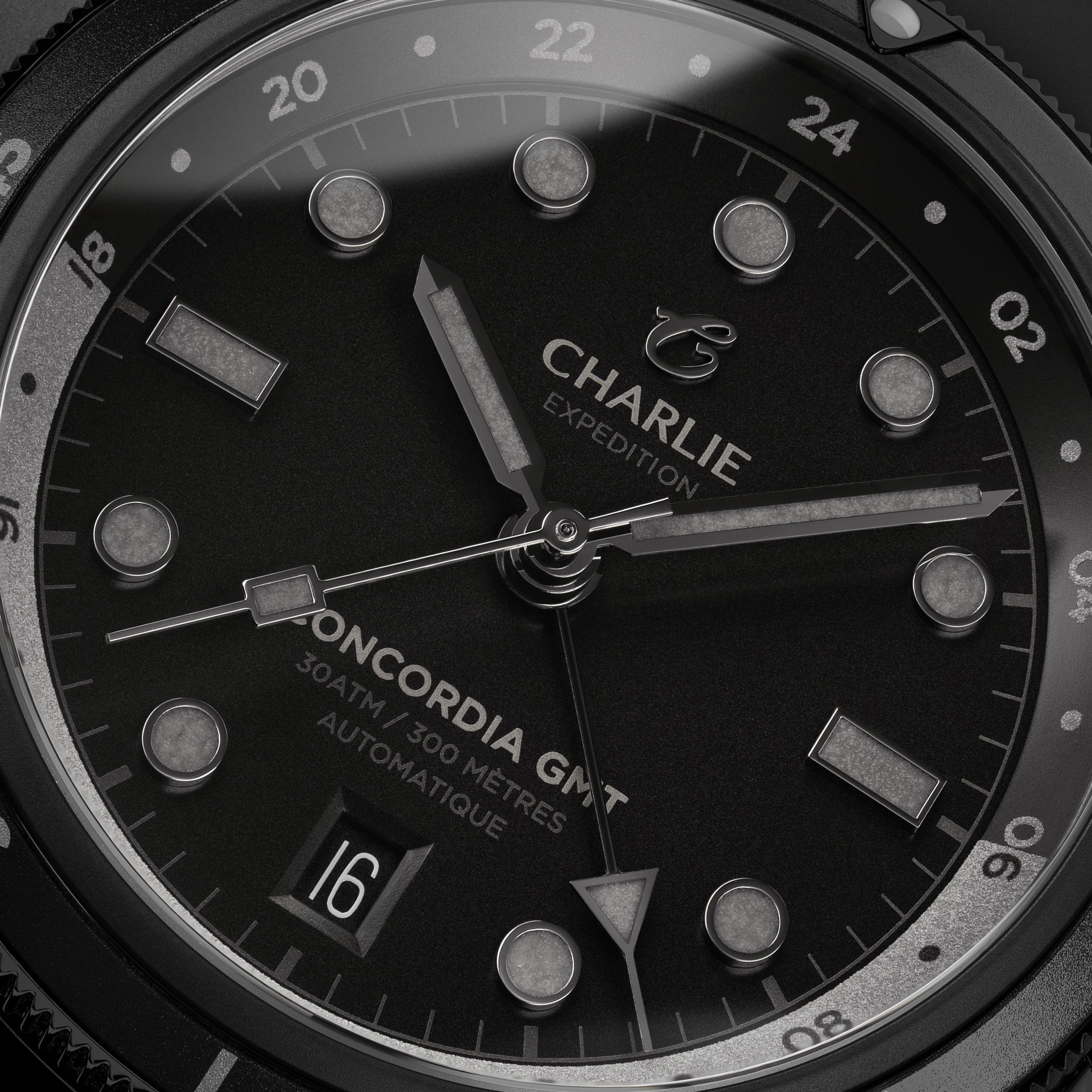 CONCORDIA - Automatique GMT - Kraken Montres CHARLIE