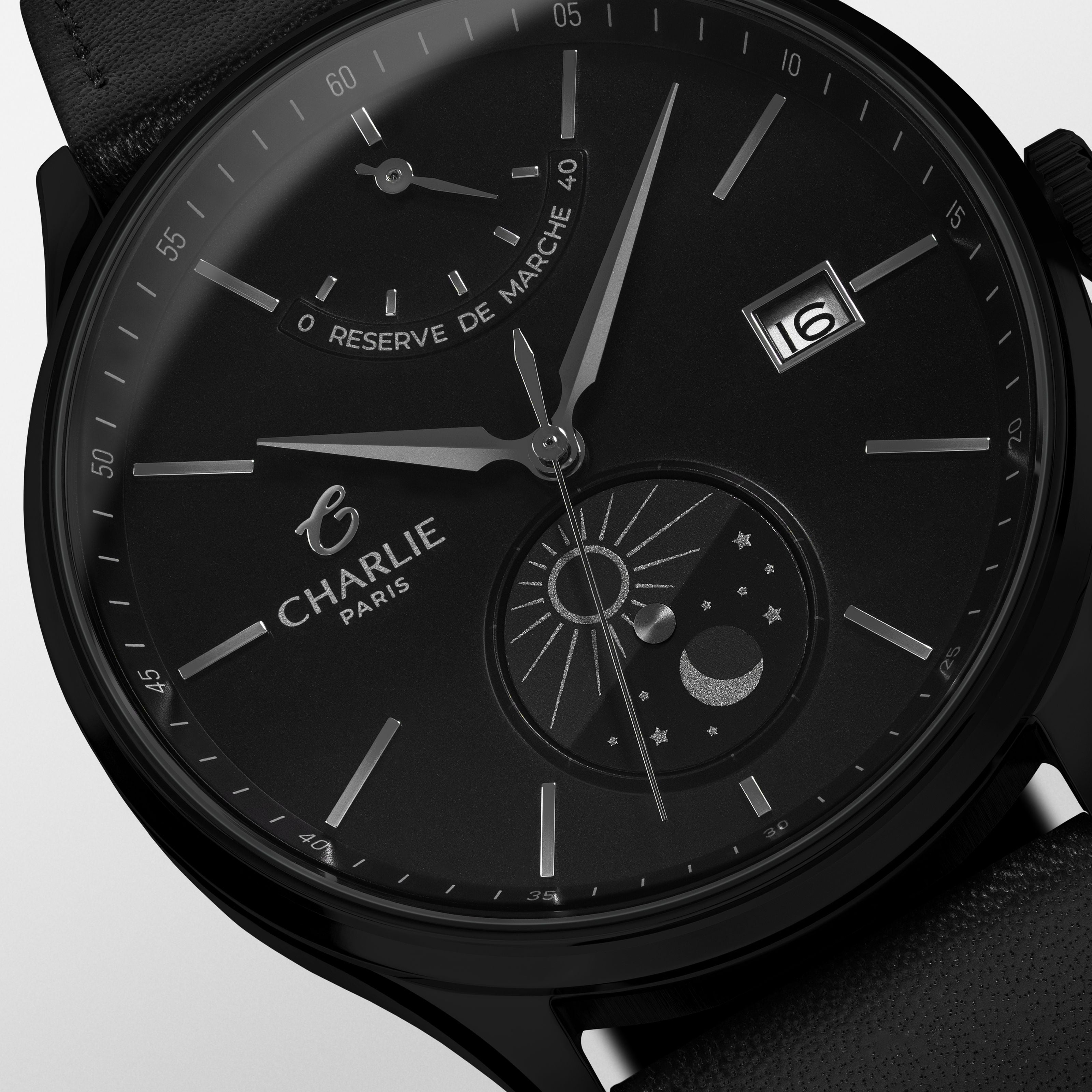 INITIAL - Automatique Jour/Nuit - Éclipse Montres CHARLIE