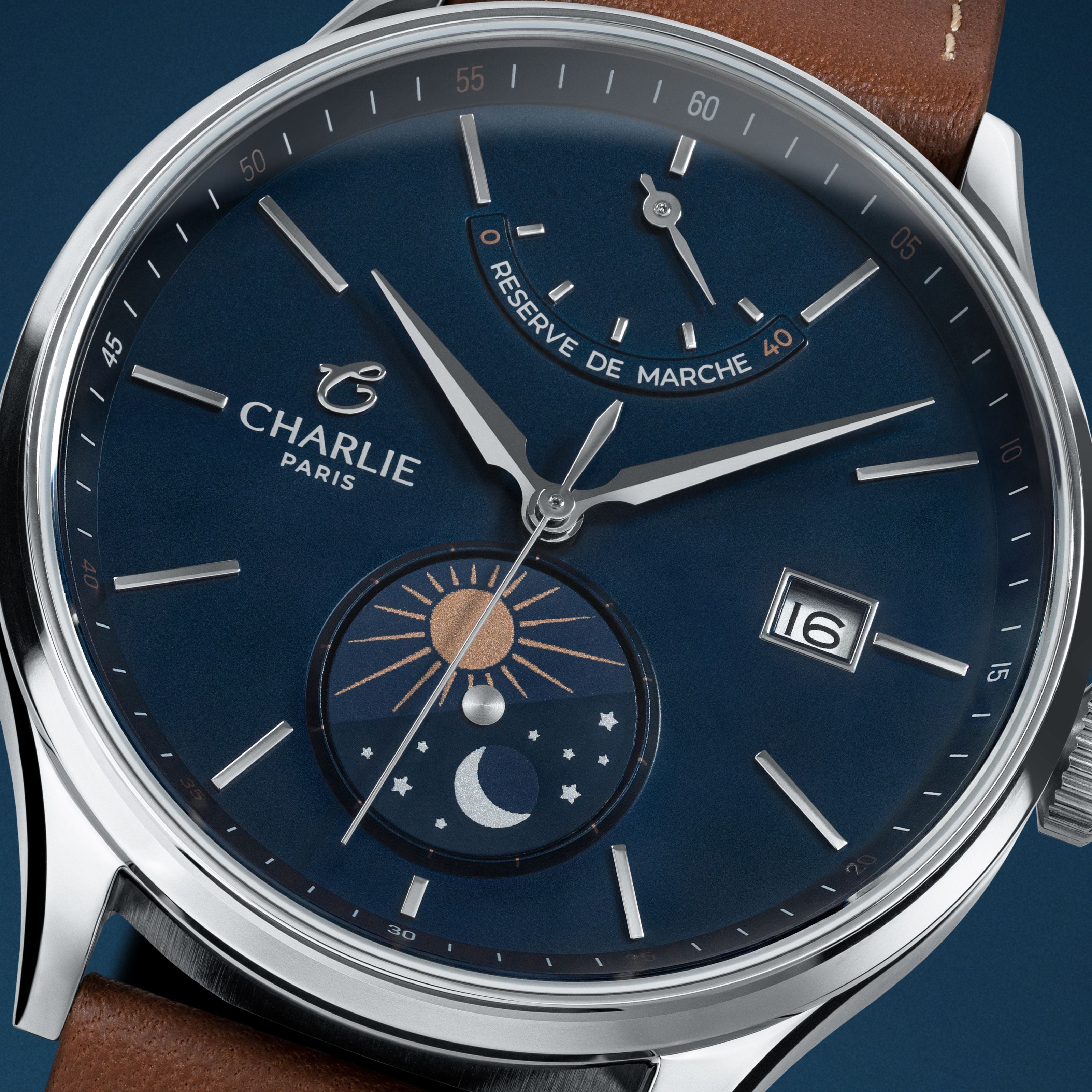 INITIAL - Day/night - Blue