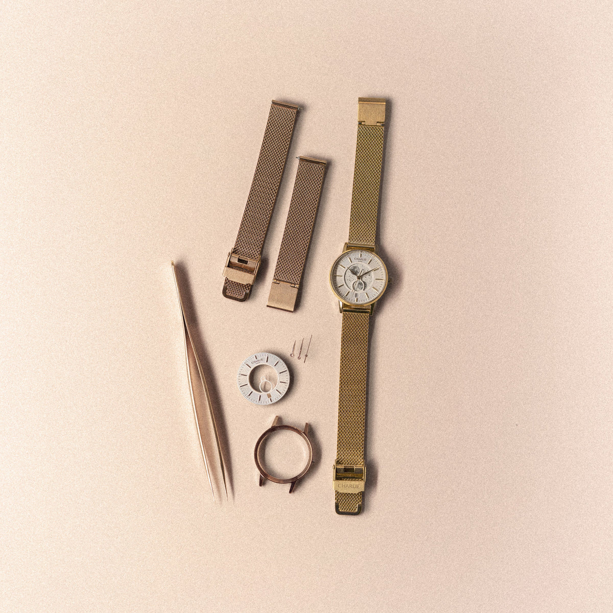 Bracciale Maglia milanese dorata da 14 mm