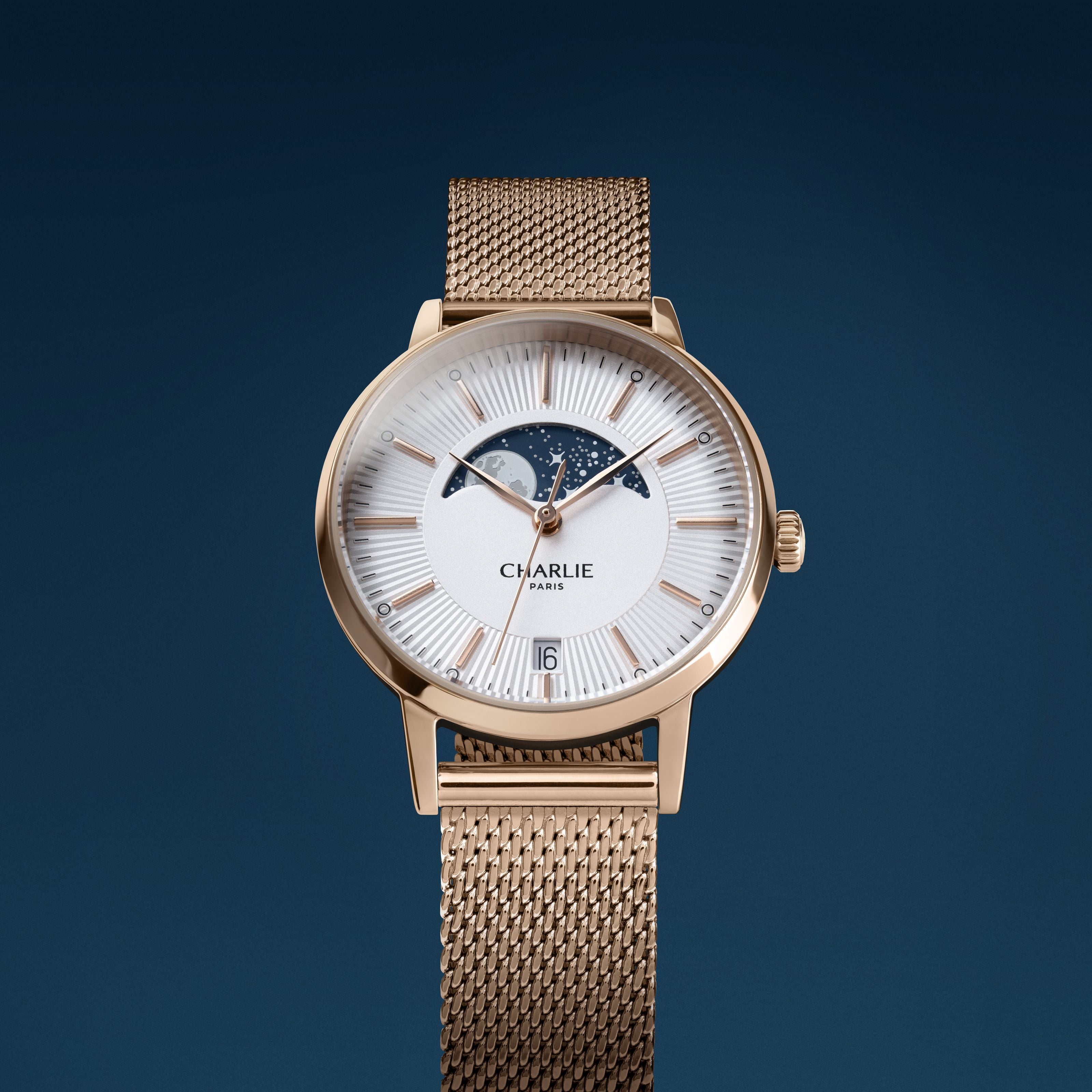 SULLY - Moon phase - Rose gold